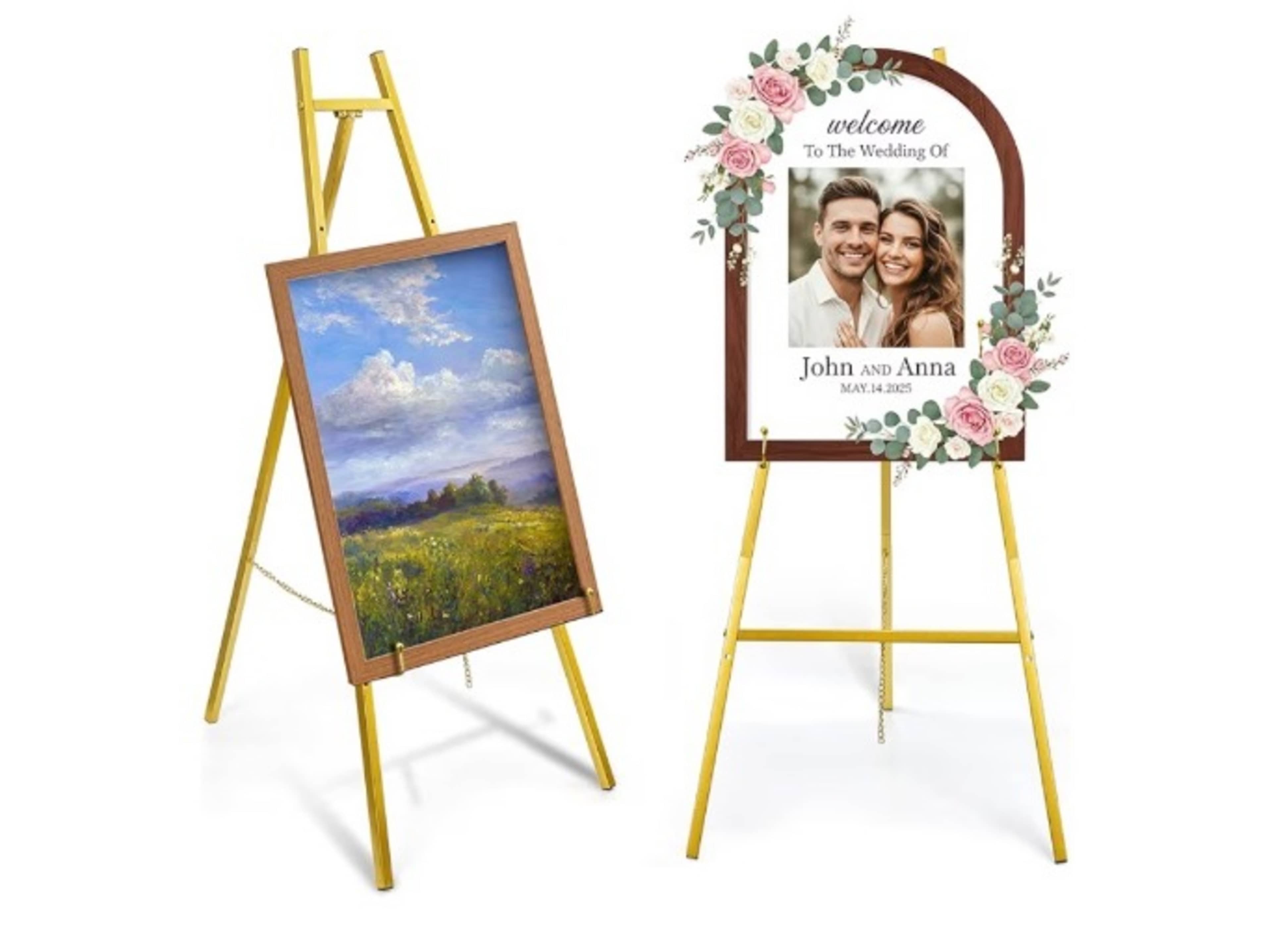 Gold Easel Stand