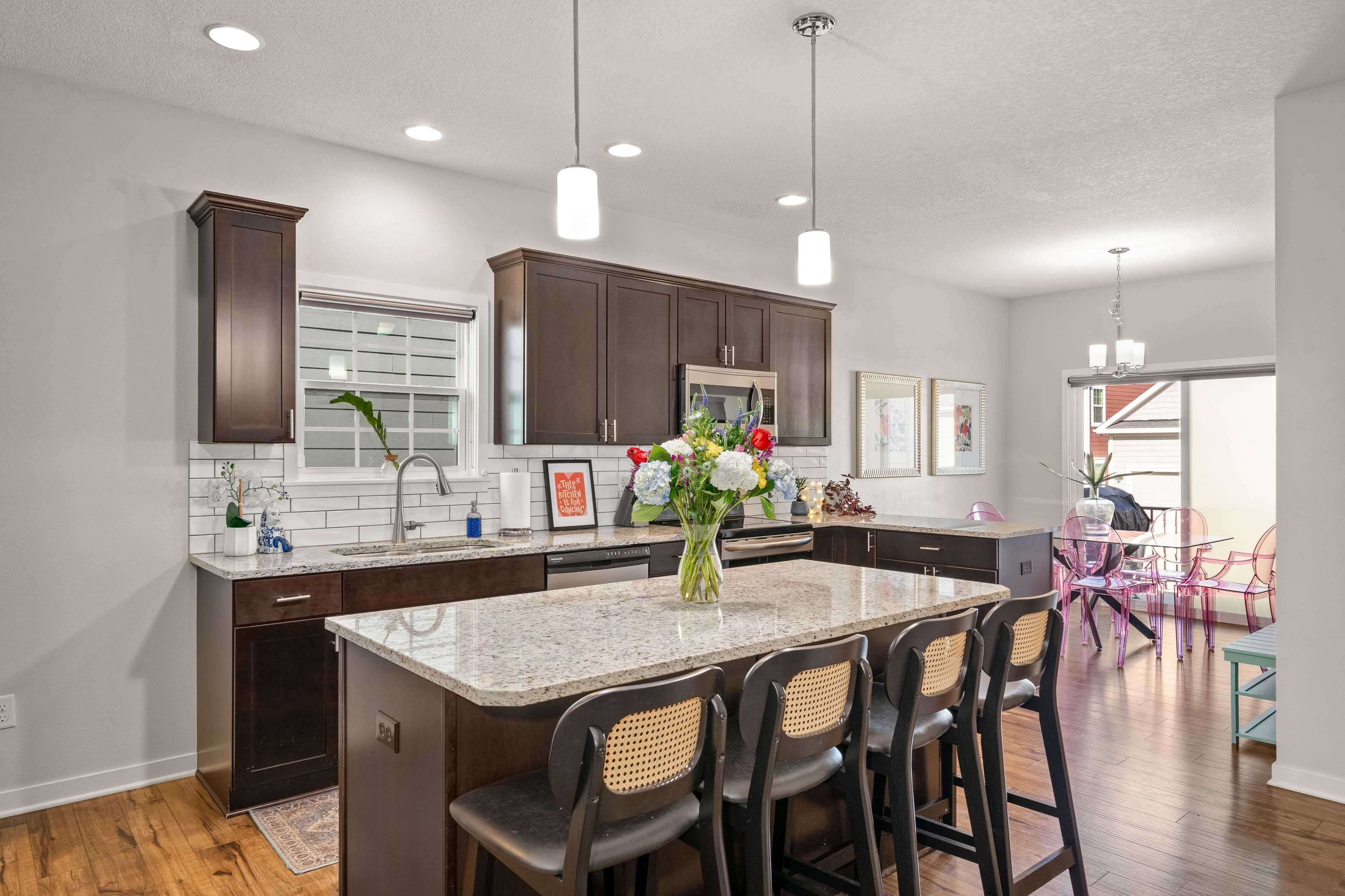 Sassy Home with Colorful Interiors and Great Natural Lighting Image in West Des Moines, WEST DES MOINES, IA