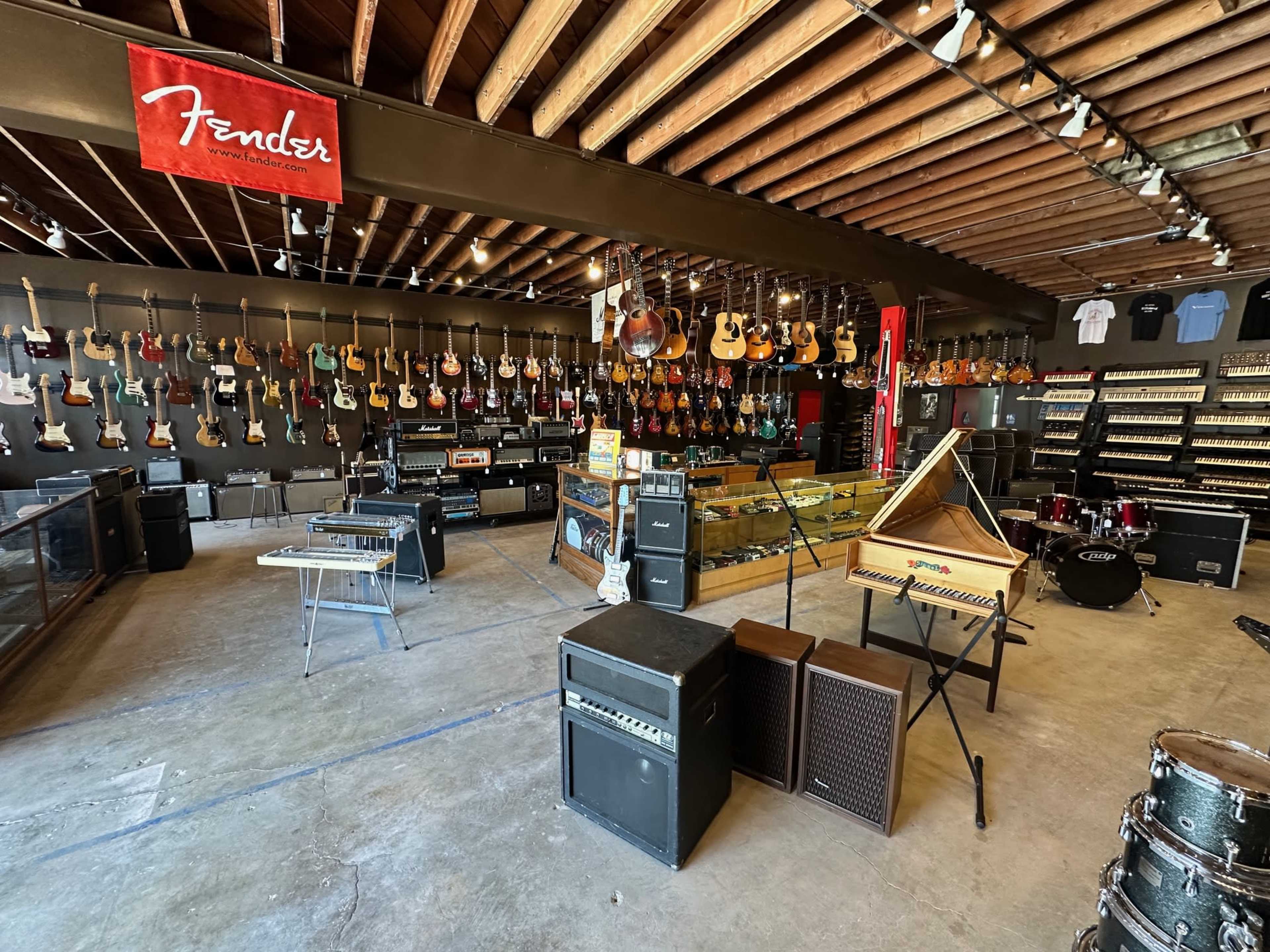 Music Instrument and Record Store Image in Northeast Los Angeles, Los Angeles, CA