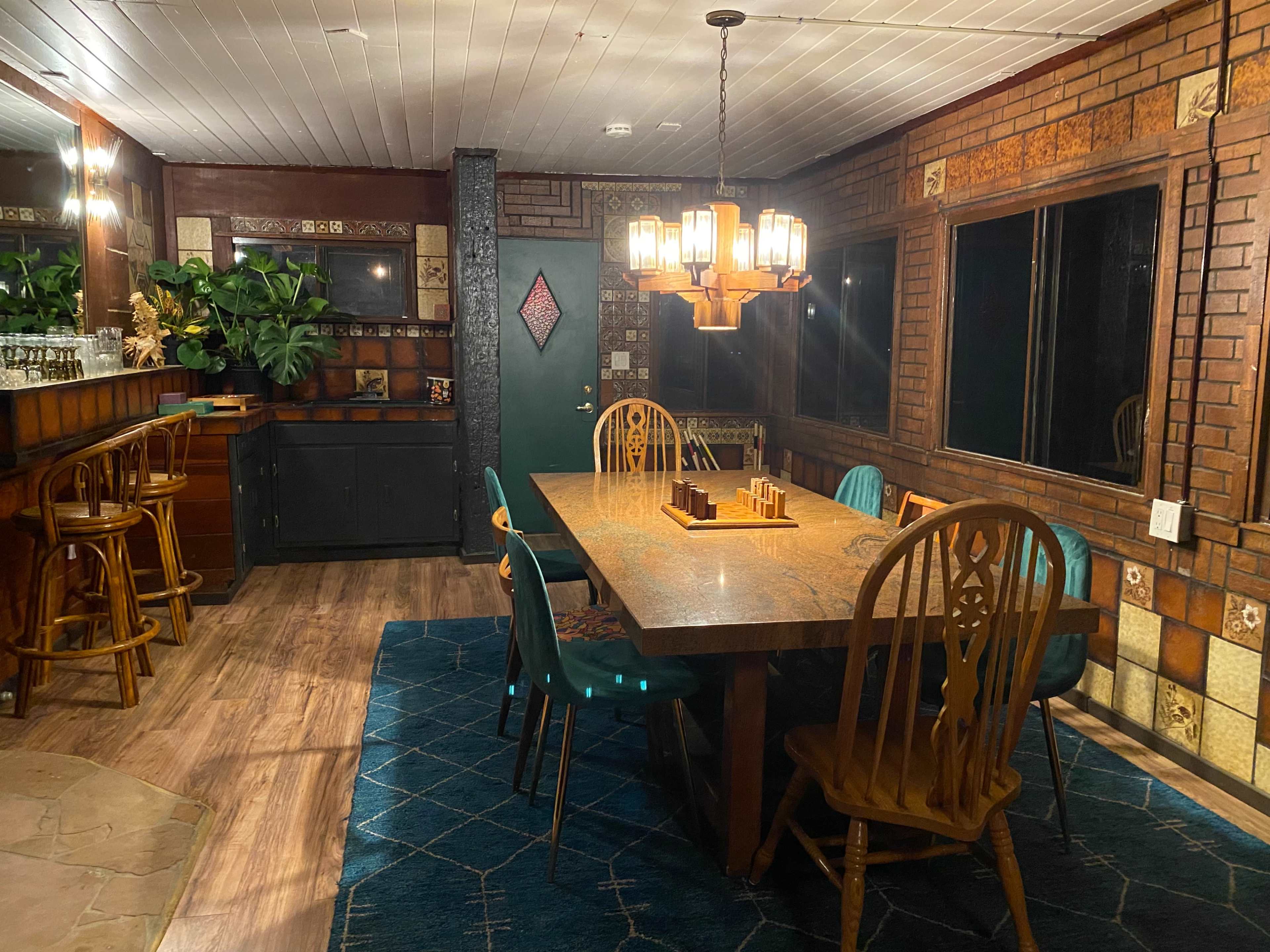 Starfire Lodge: Eclectic bohemian 70's texture fever dream Image in , Morongo Valley, CA