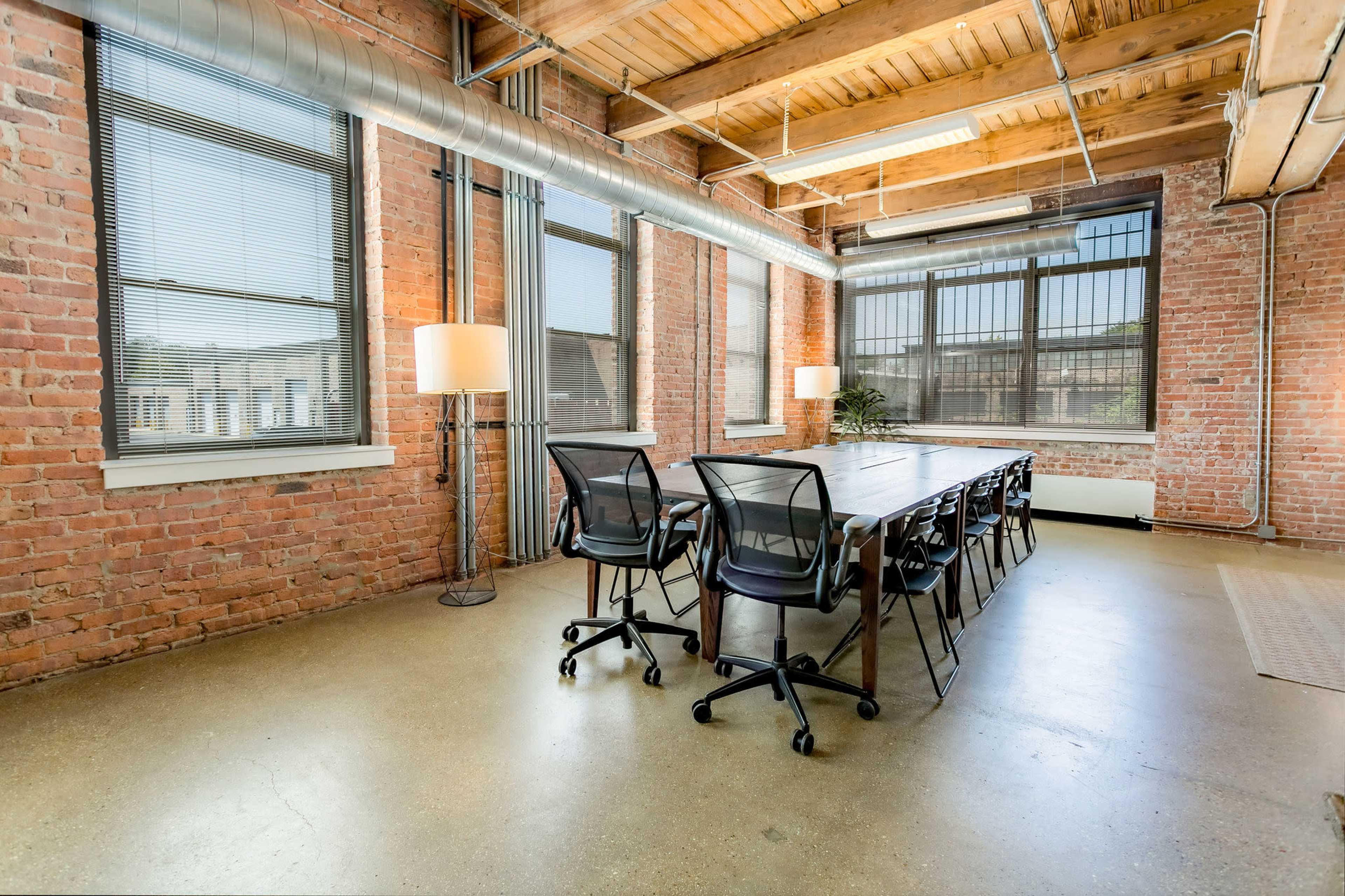 Bright Urban Industrial Timber Loft Photo Studio with 13' Ceiling. Beautiful Mid-Century Modern Design for Professional & Creative Use Only | No Parties Image in Humboldt Park, Chicago, IL