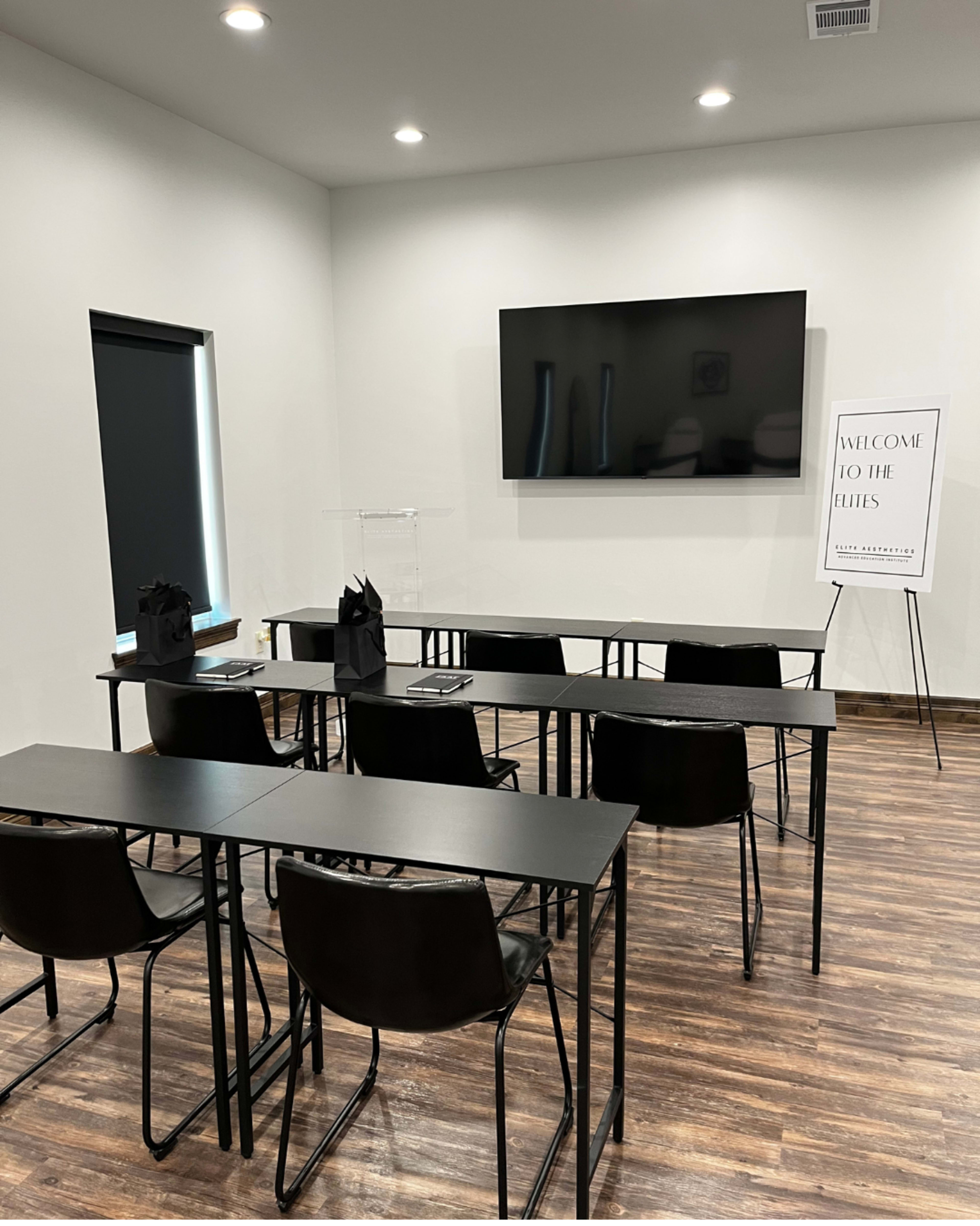 Professional Event Venue with Classrooms, Spa Beds, and Conference Amenities Image in Interchange Business Park, Round Rock, TX