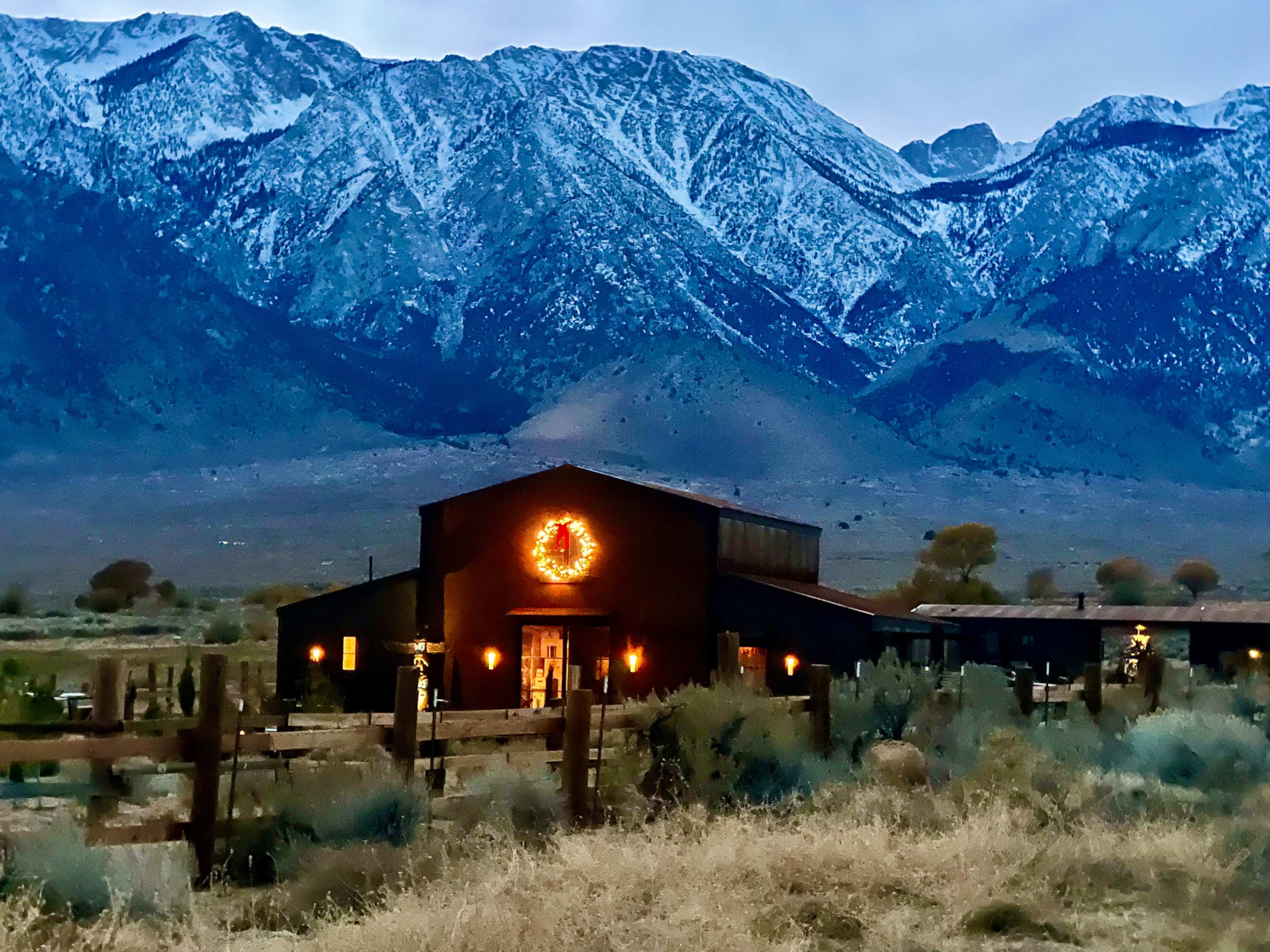 The Barn in the Eastern Sierras Image in Lone Pine, Lone Pine, CA