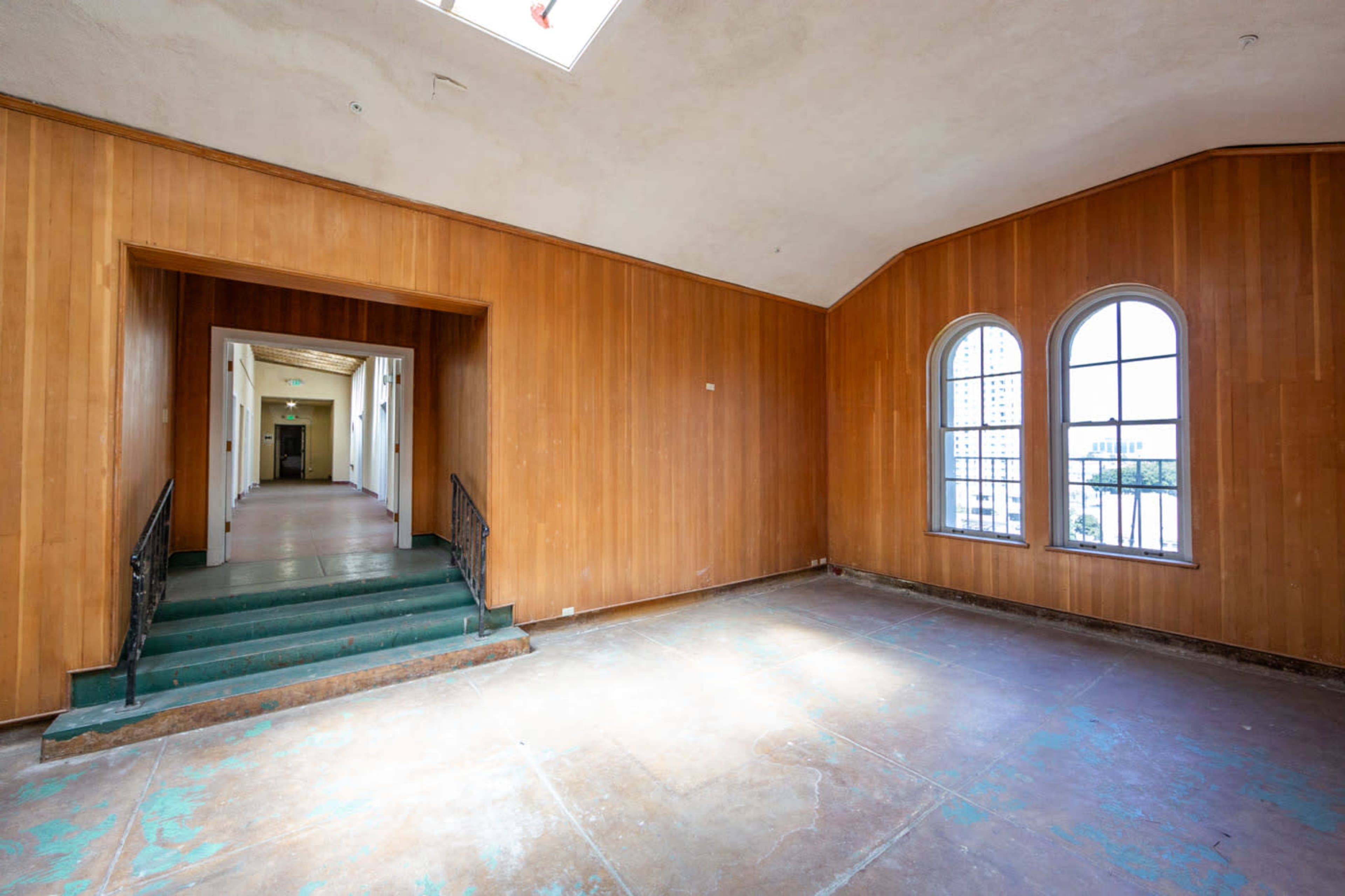 DTLA Historic Theater Library #230 | Vintage Stage Space | Period Film Location Image in Central LA, Los Angeles, CA