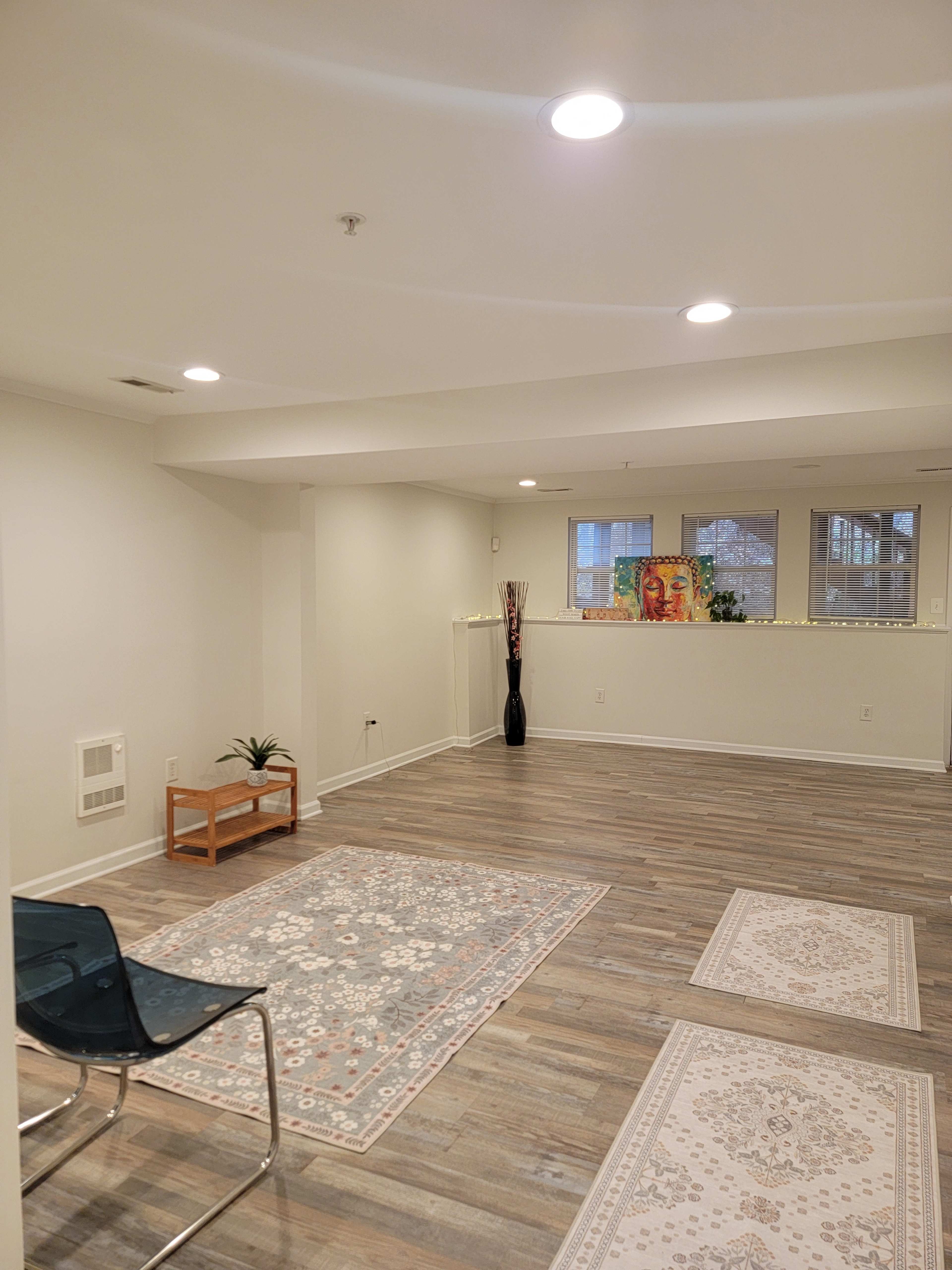 Serene Basement Studio for Yoga, Meditation & Intimate Gatherings Image in Mitchellville, Bowie, MD