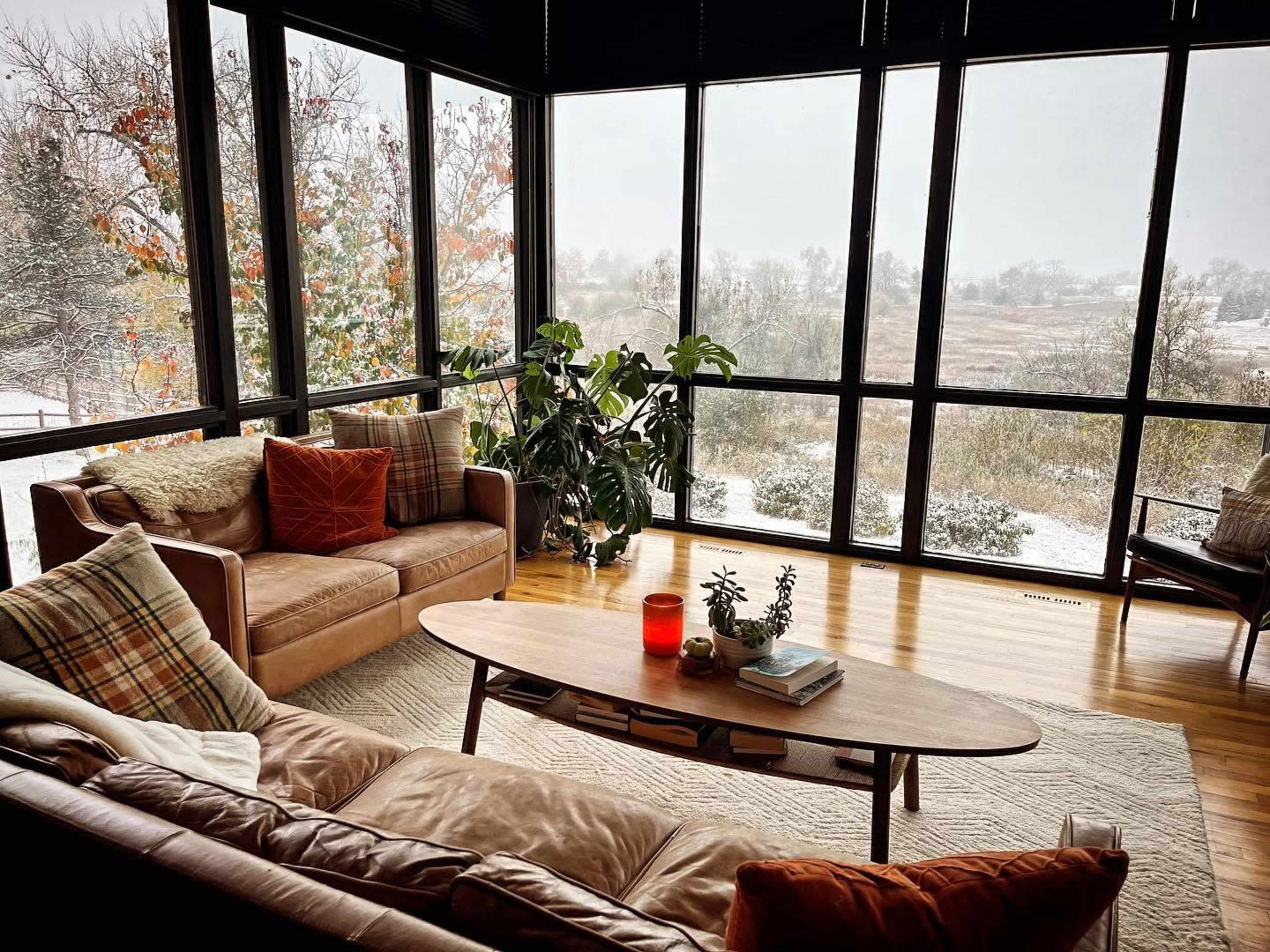 Glass and wood, MCM home, with exceptional mountain views Image in Campion, Loveland, CO