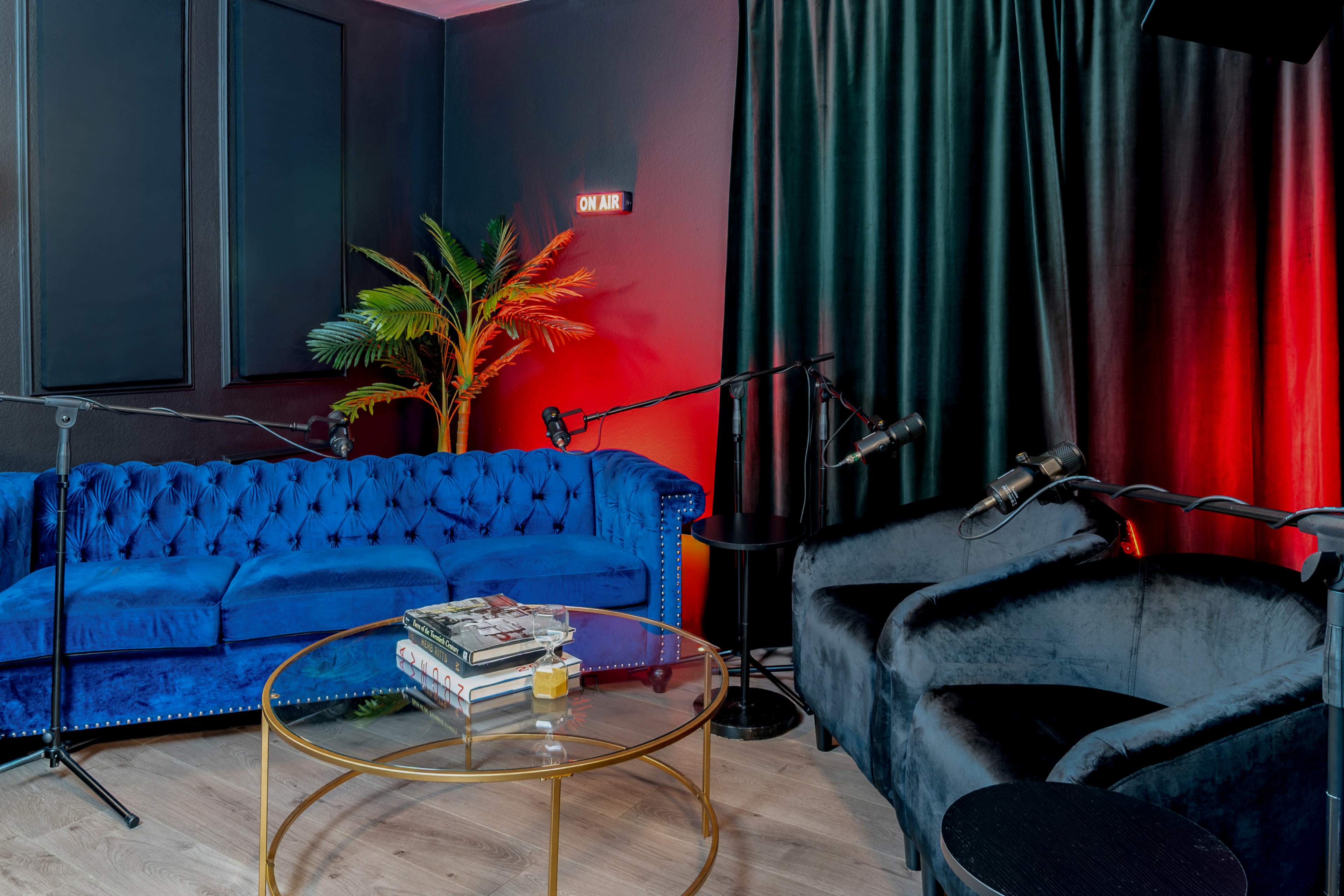 Santa Monica Podcast Studio - 3 Camera Setup and Engineer Ready Image in Pico, Santa Monica, CA