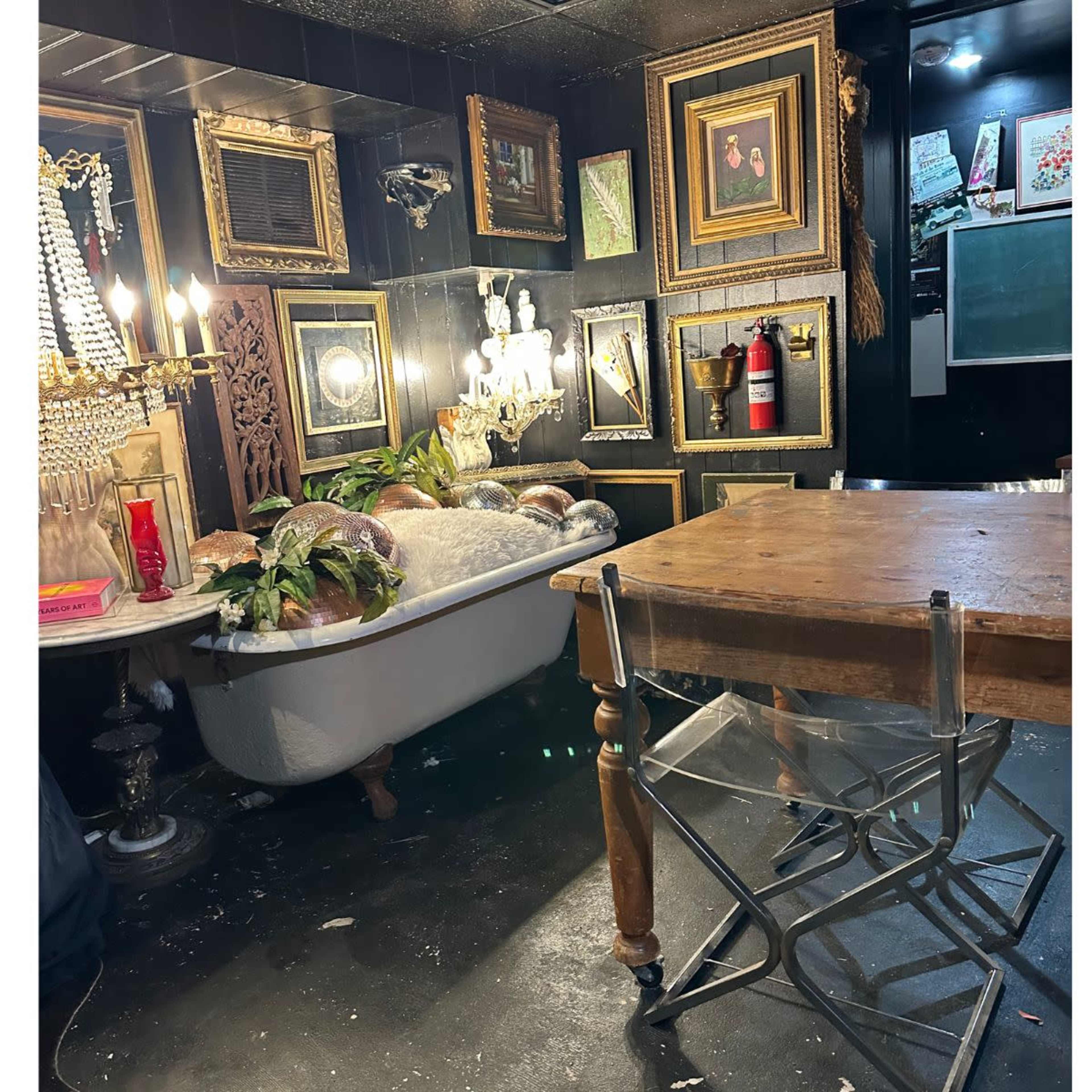 Flower Shop & Secret Content Creation Photo Studio with Piano, Antique Claw Foot Tub, Chandeliers and more. Image in Dumont, Dumont, NJ
