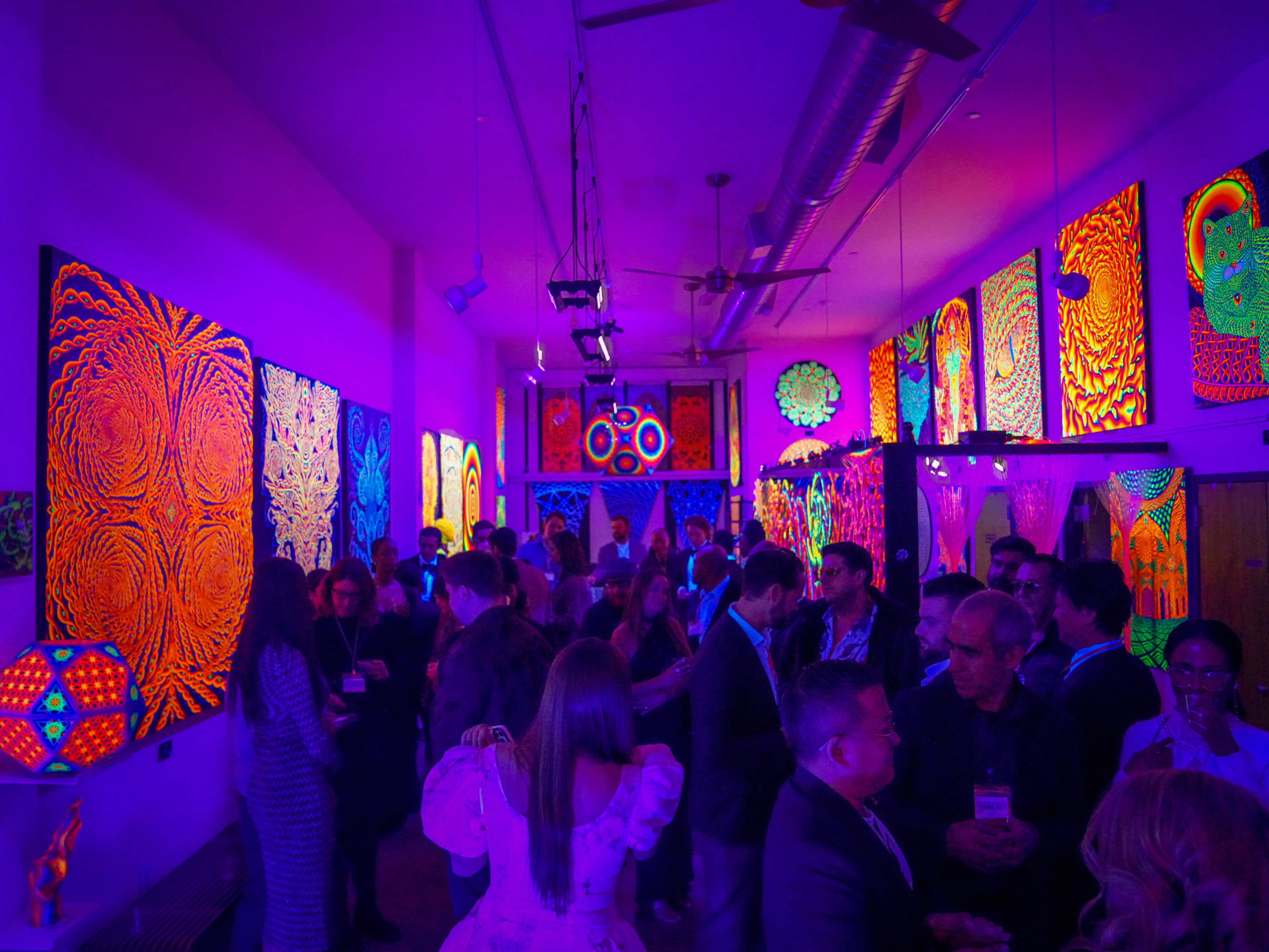 Immersive Luminescent Art Gallery by Visionary Artist Alex Aliume – Glow-in-the-Dark Event Space in Williamsburg Image in Williamsburg, Brooklyn, NY