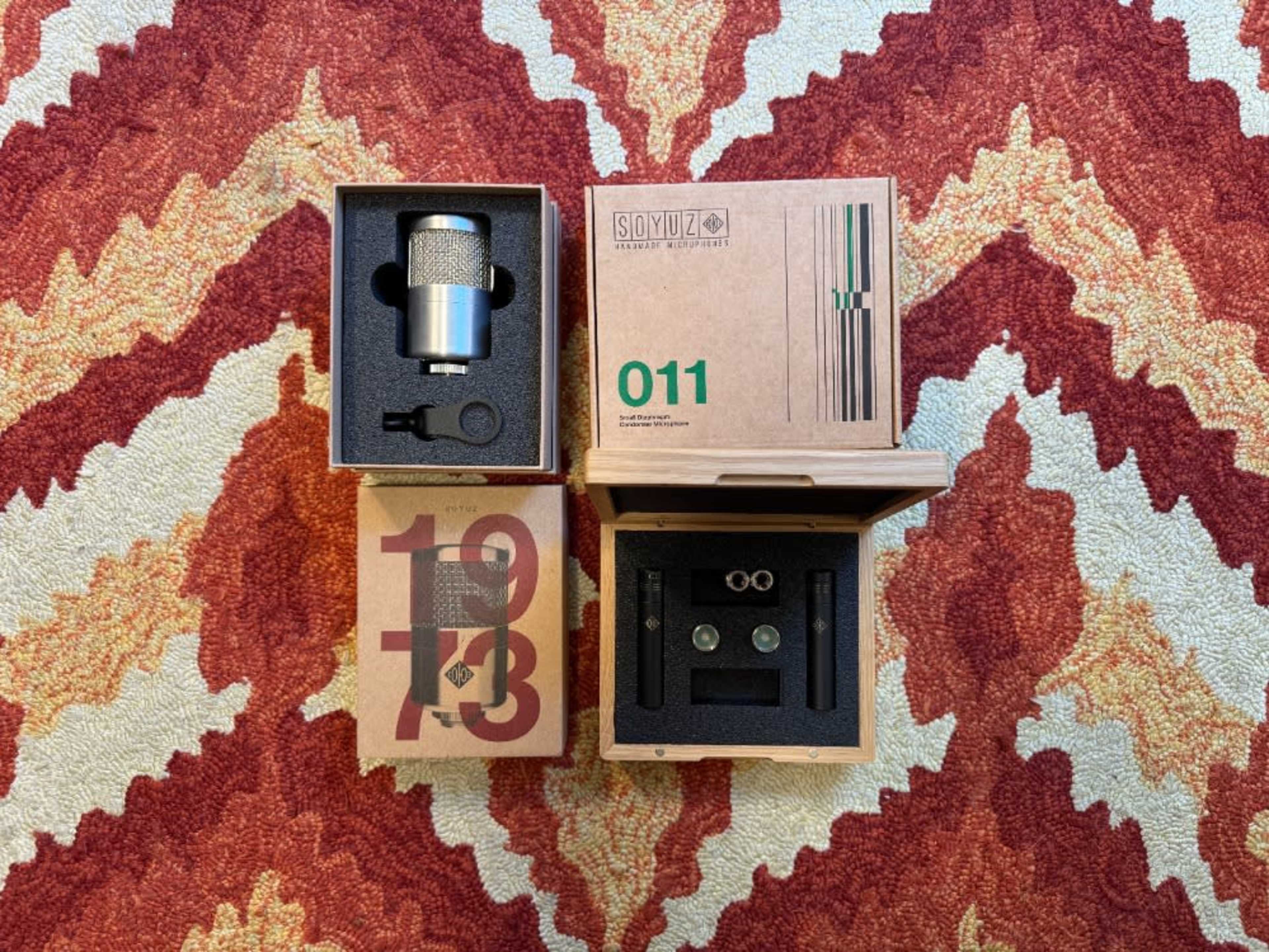 Soyuz Microphones (pair of 011s and 1973)