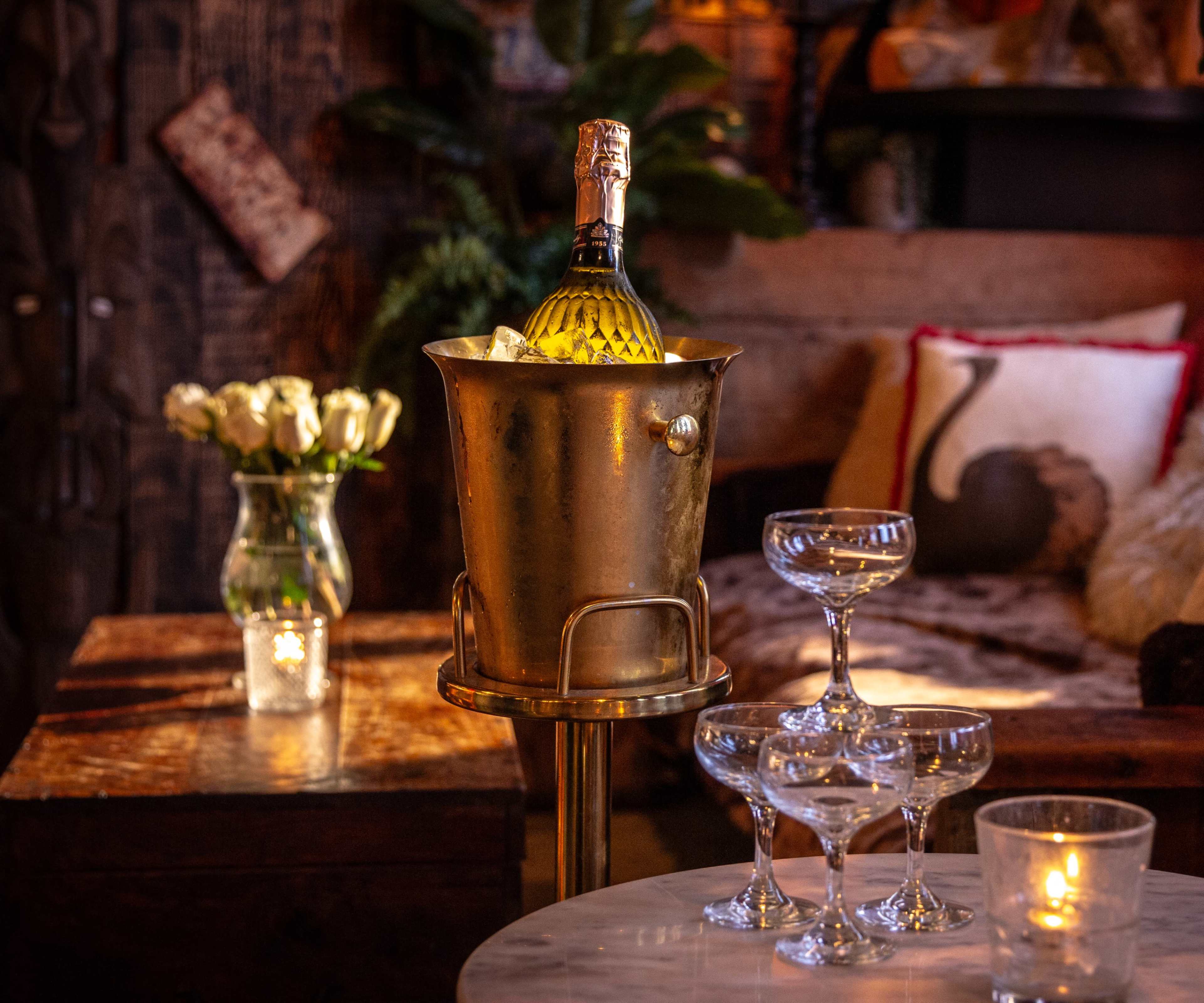 Retro Bar Lounge with Cozy Living Room Aesthetic Image in Culver - West, Los Angeles, CA