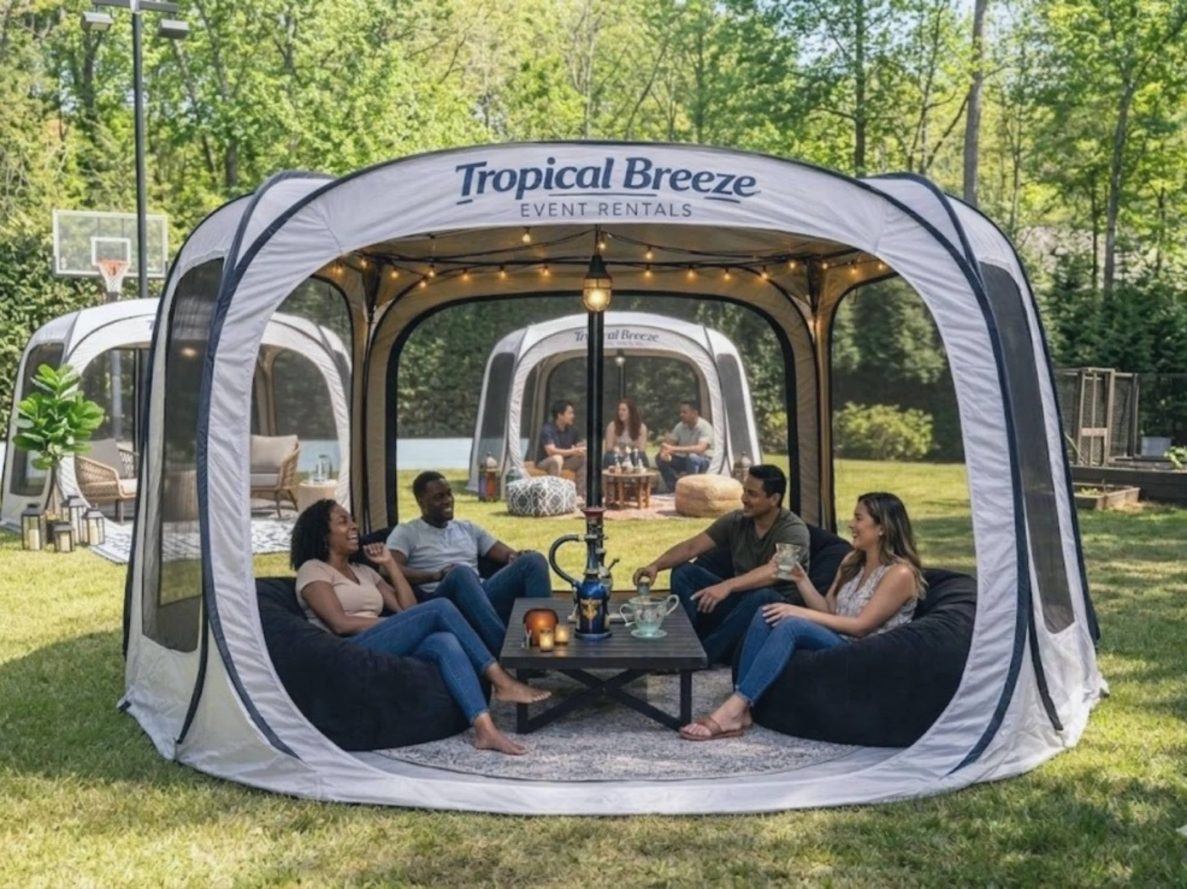 Tent Rental with Decoration 