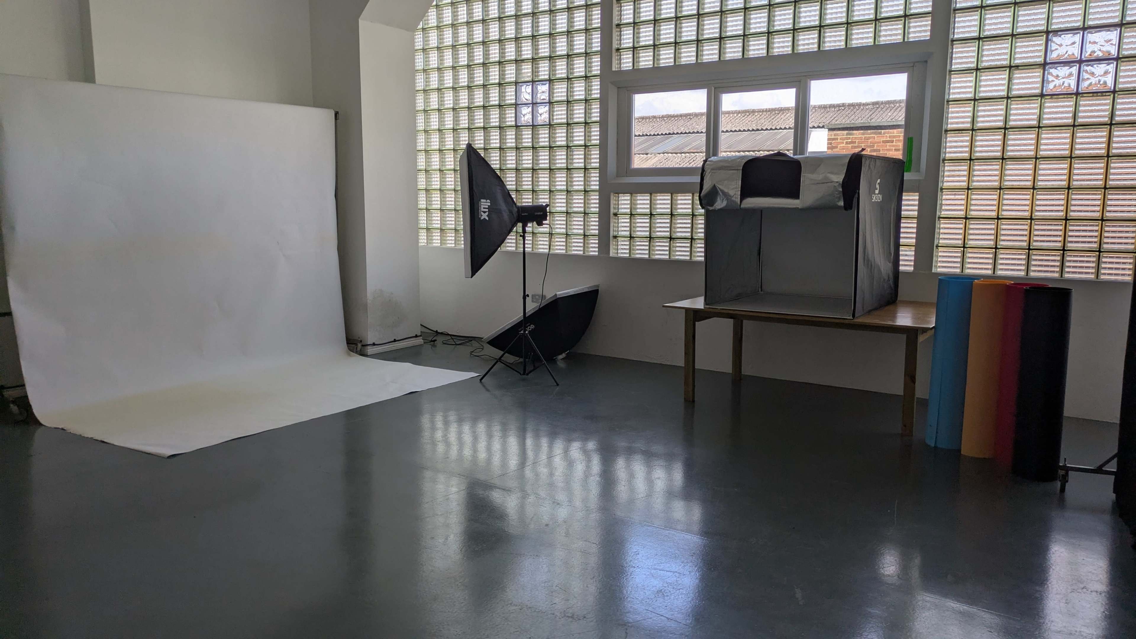 Big Space Photo/Film Studio, Natural Daylight Image in Wembley, London, ENG
