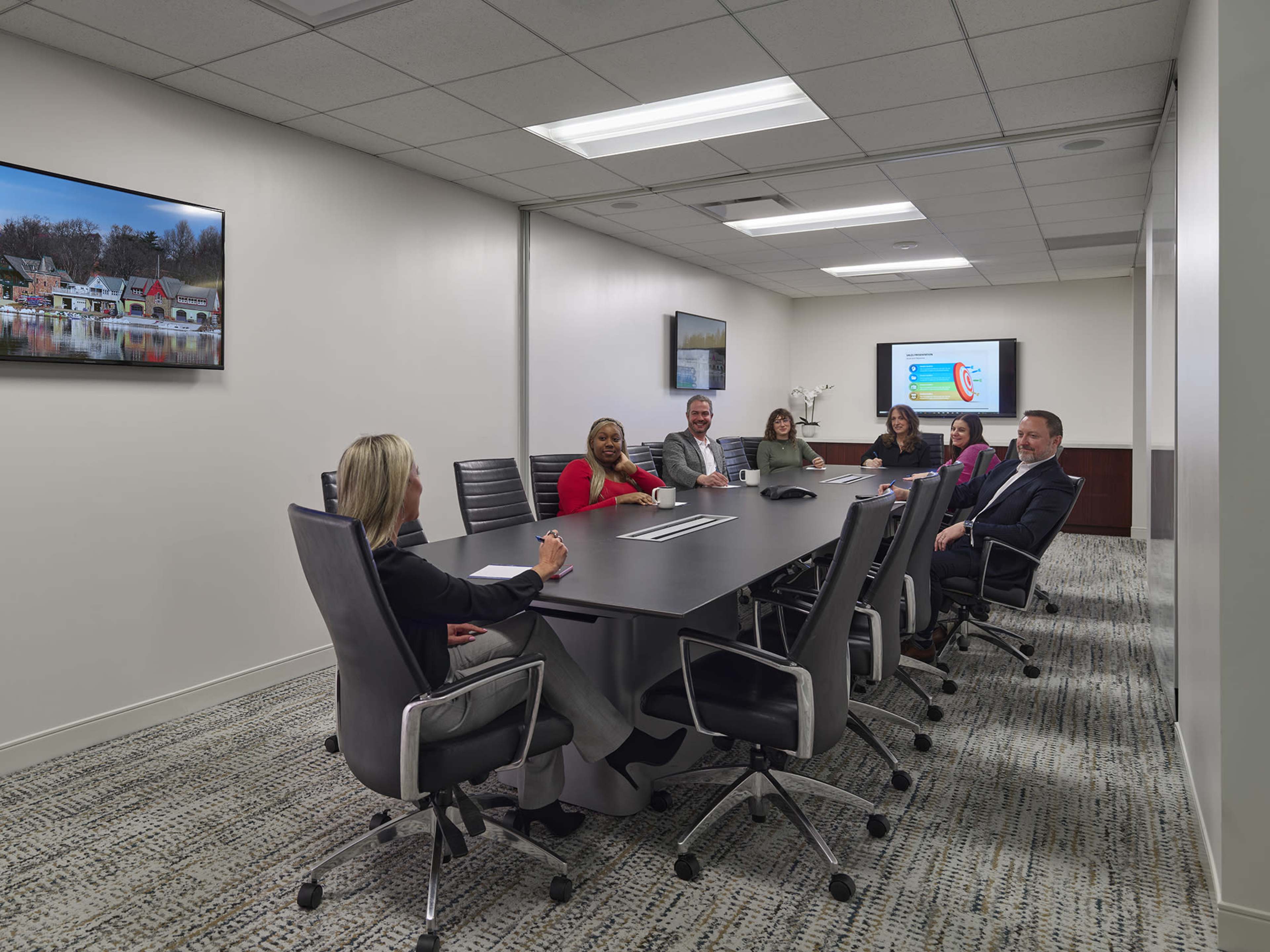 Center City Expansive and Hi-tech Meeting Room Image in Logan Square, Philadelphia, PA