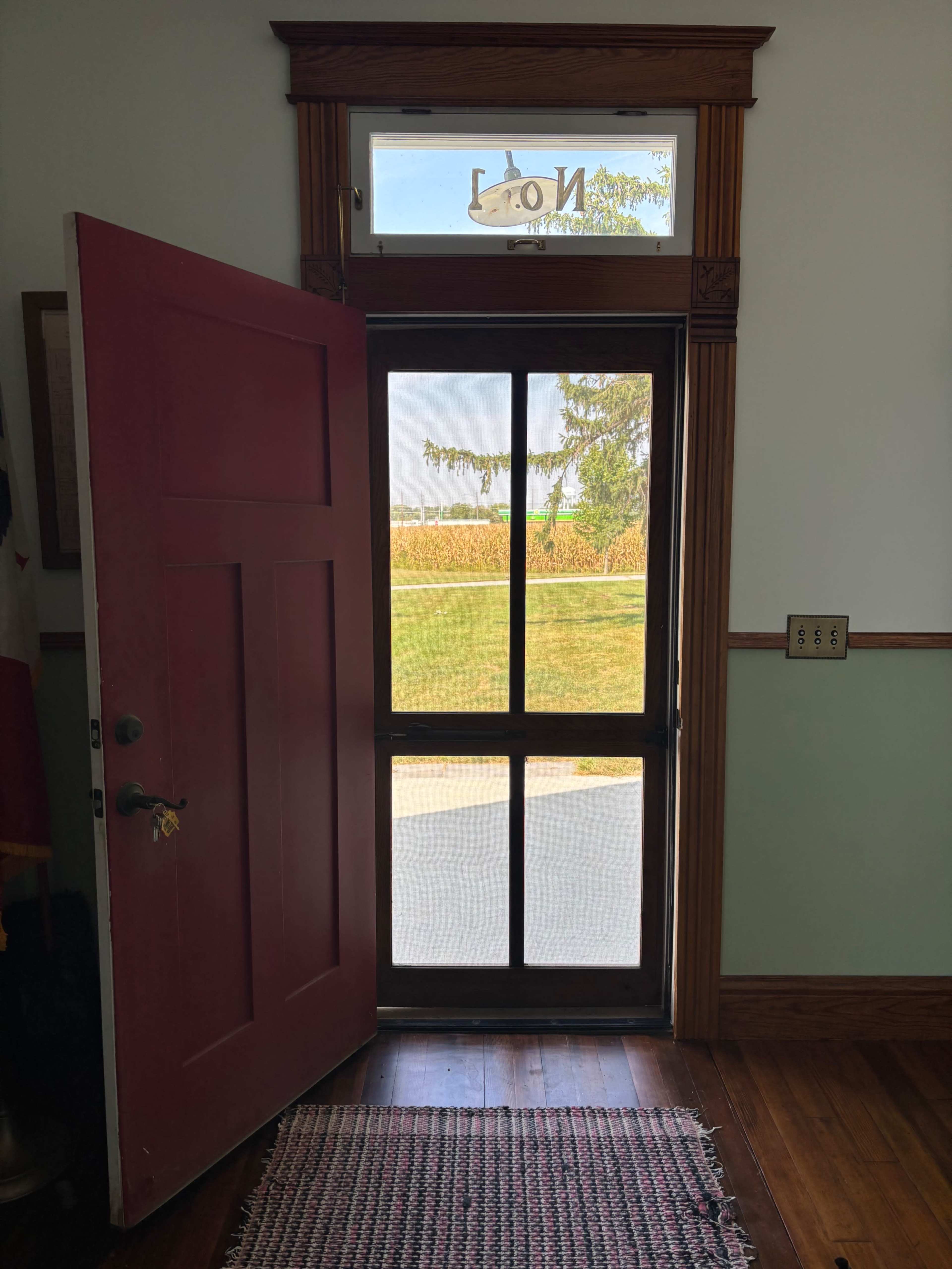 Rural one room, Schoolhouse Image in Marengo, Marengo, IA