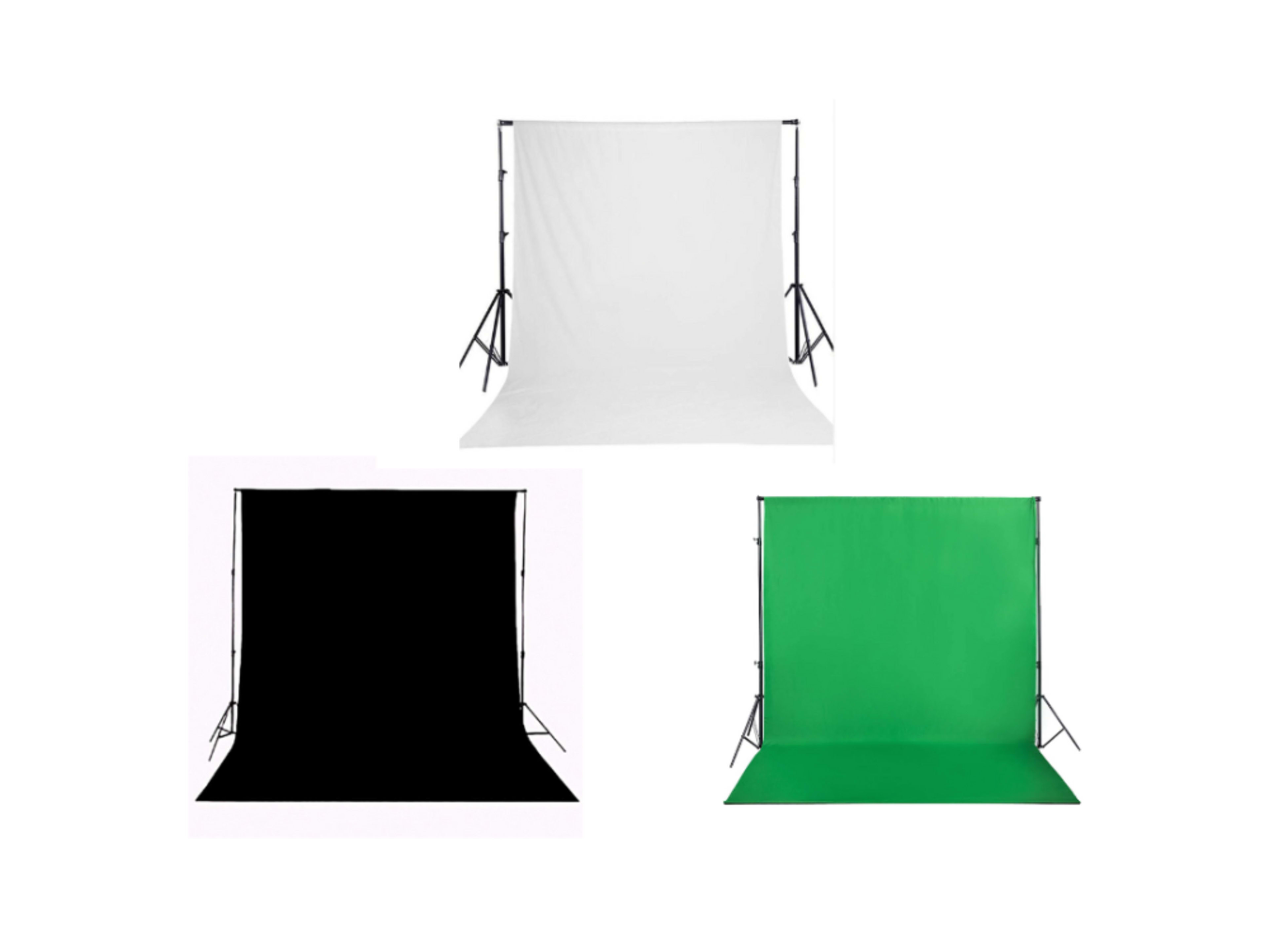 3 Musline Backdrops