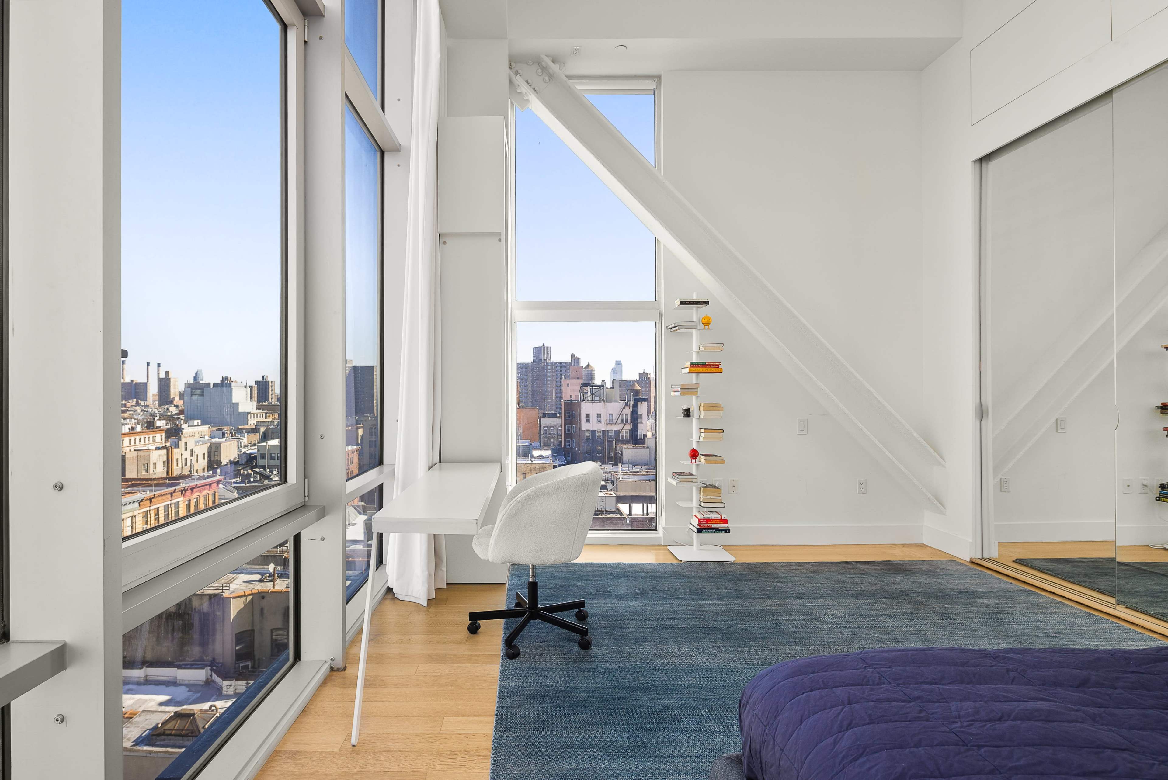 Downtown Two Bedroom Apartment with Skyline View (with pool during summer) Image in East Village, New York, NY