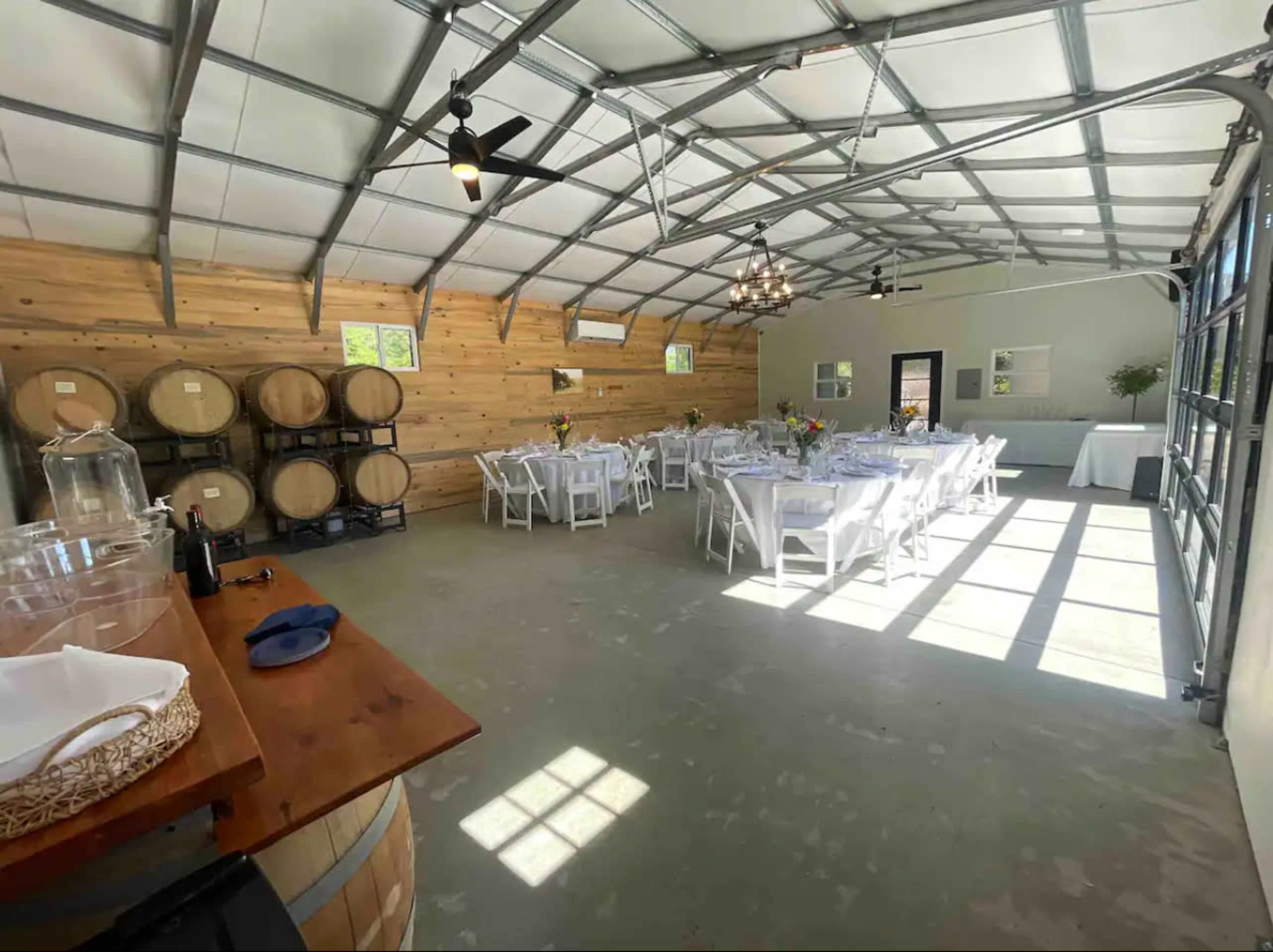 Rustic Event Space on Farm and Vineyard Image in San Martin, San Martin, CA