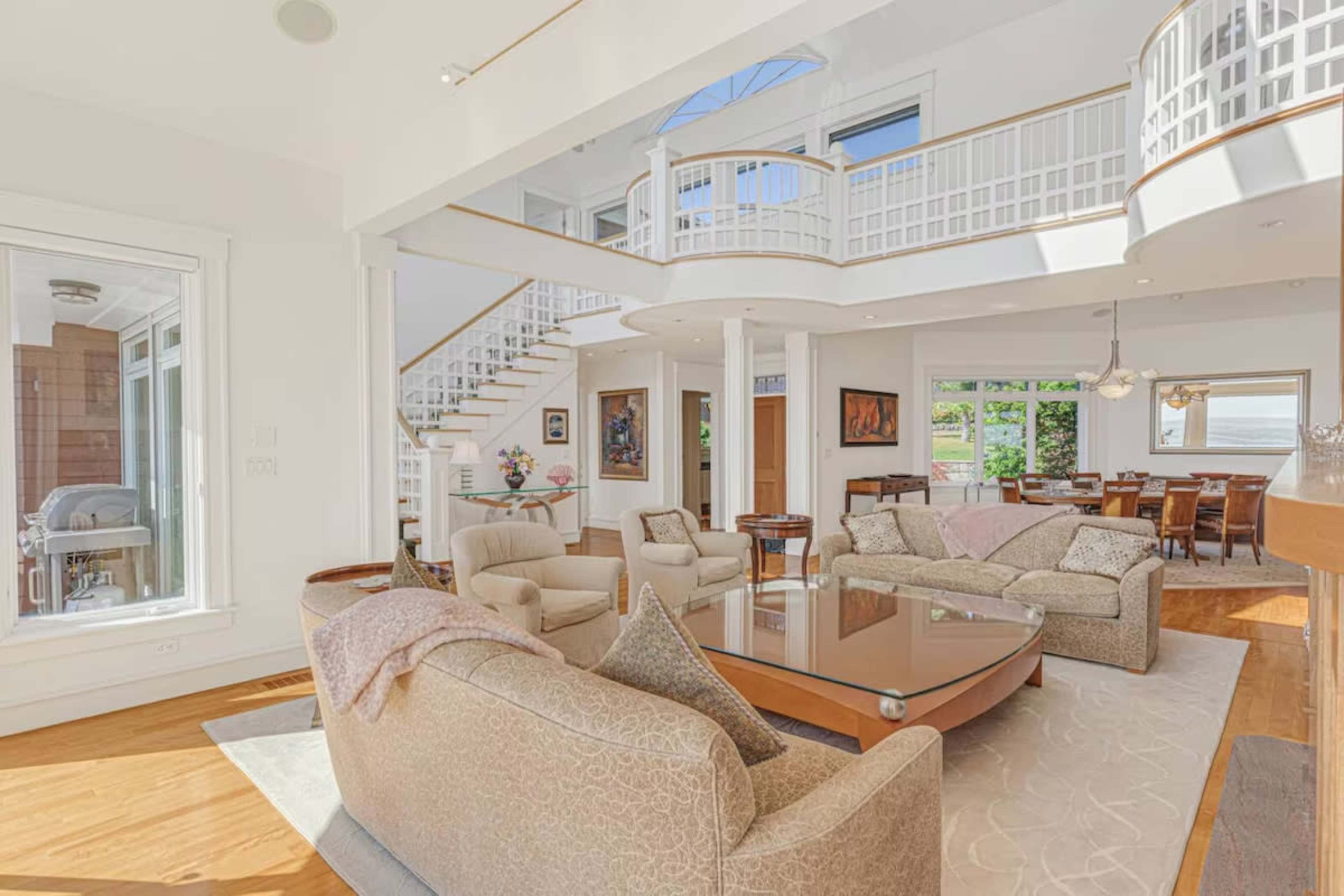 Light-filled, Modern Mansion with Panoramic Ocean Views, Multiple Decks Image in Marblehead, Marblehead, MA