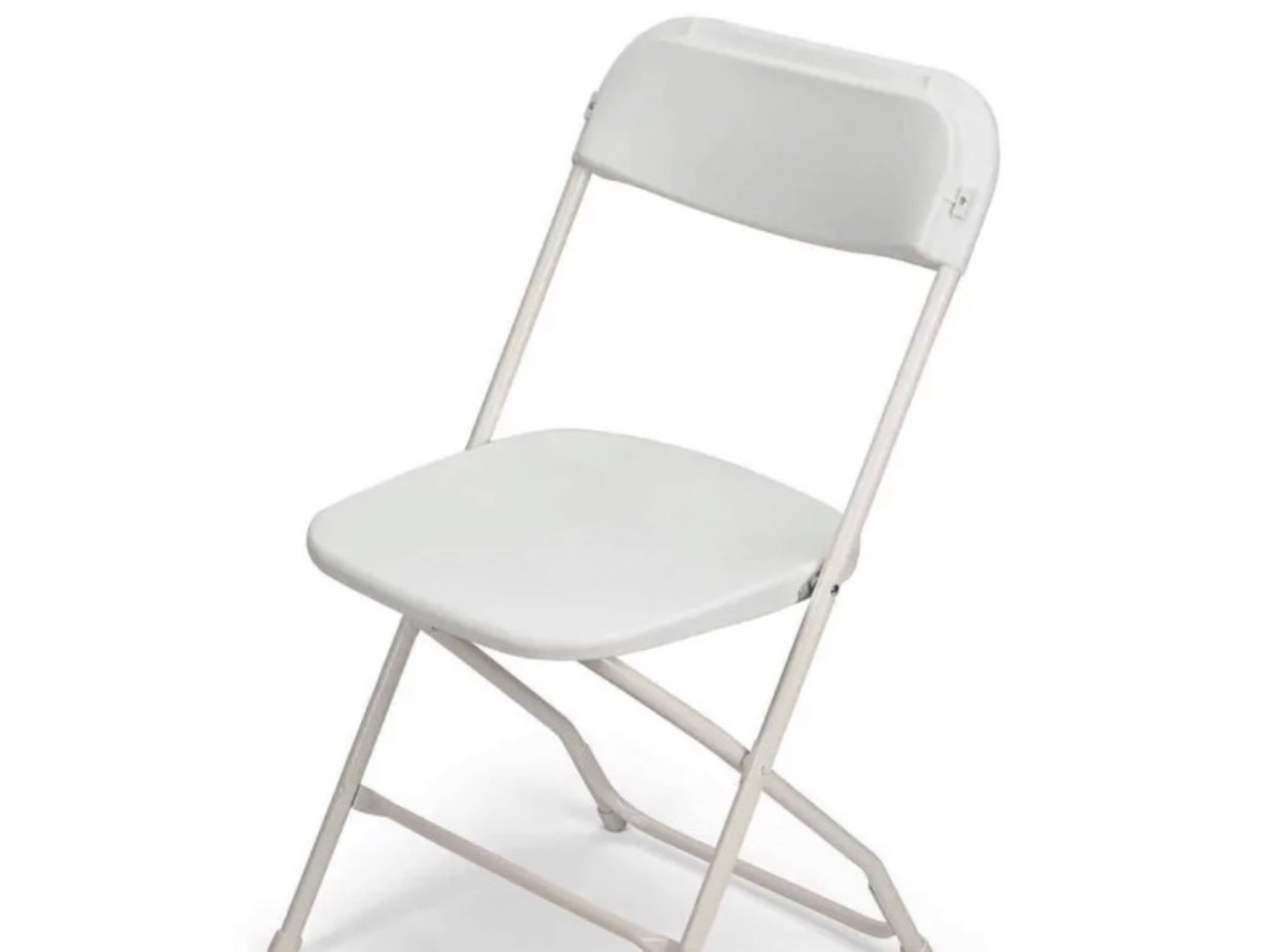 White Plastic Chairs 