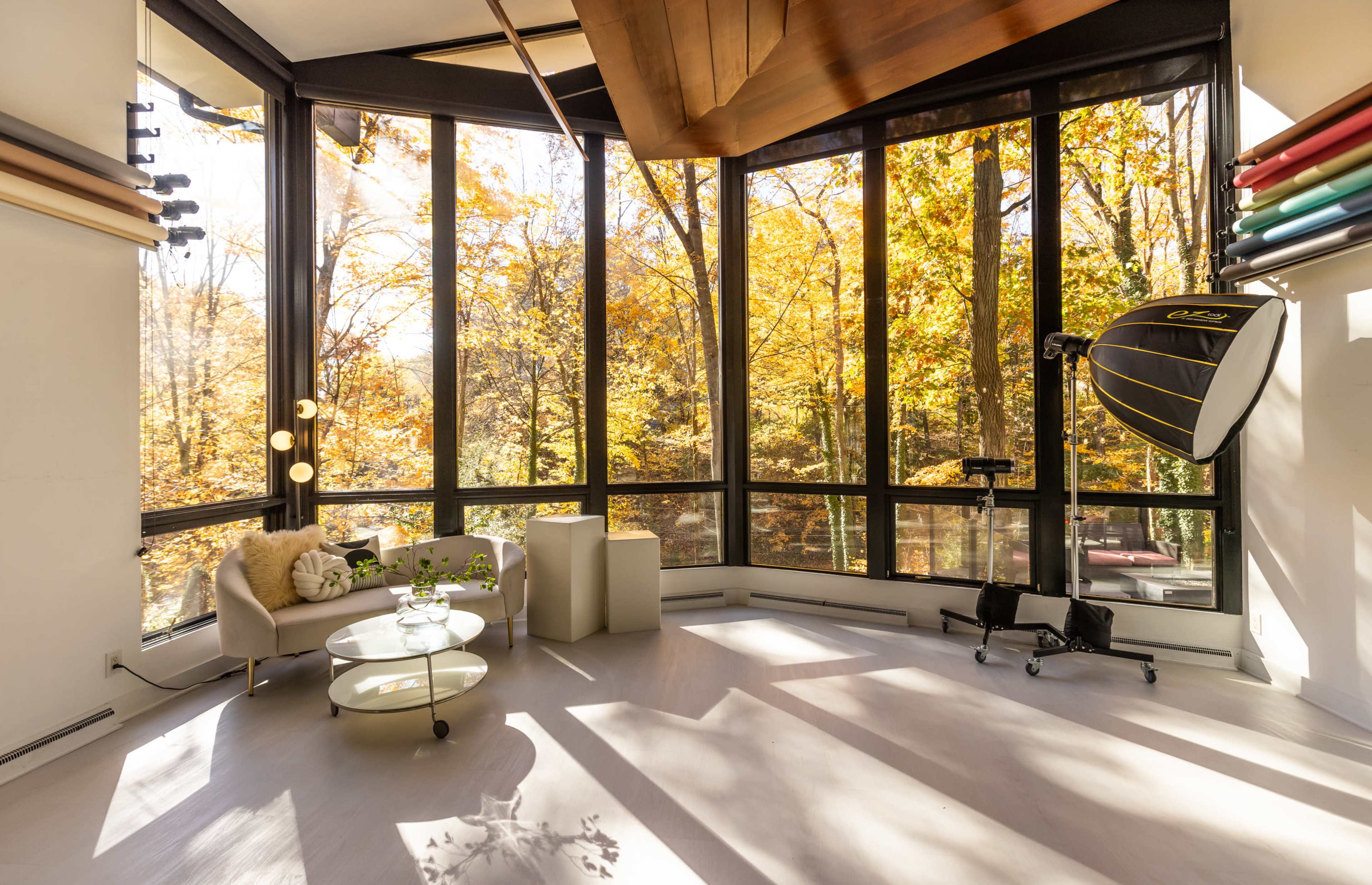 Unique Photo Studio in Luxury Mid Century Modern Home Image in Bethel Park, Pittsburgh, PA