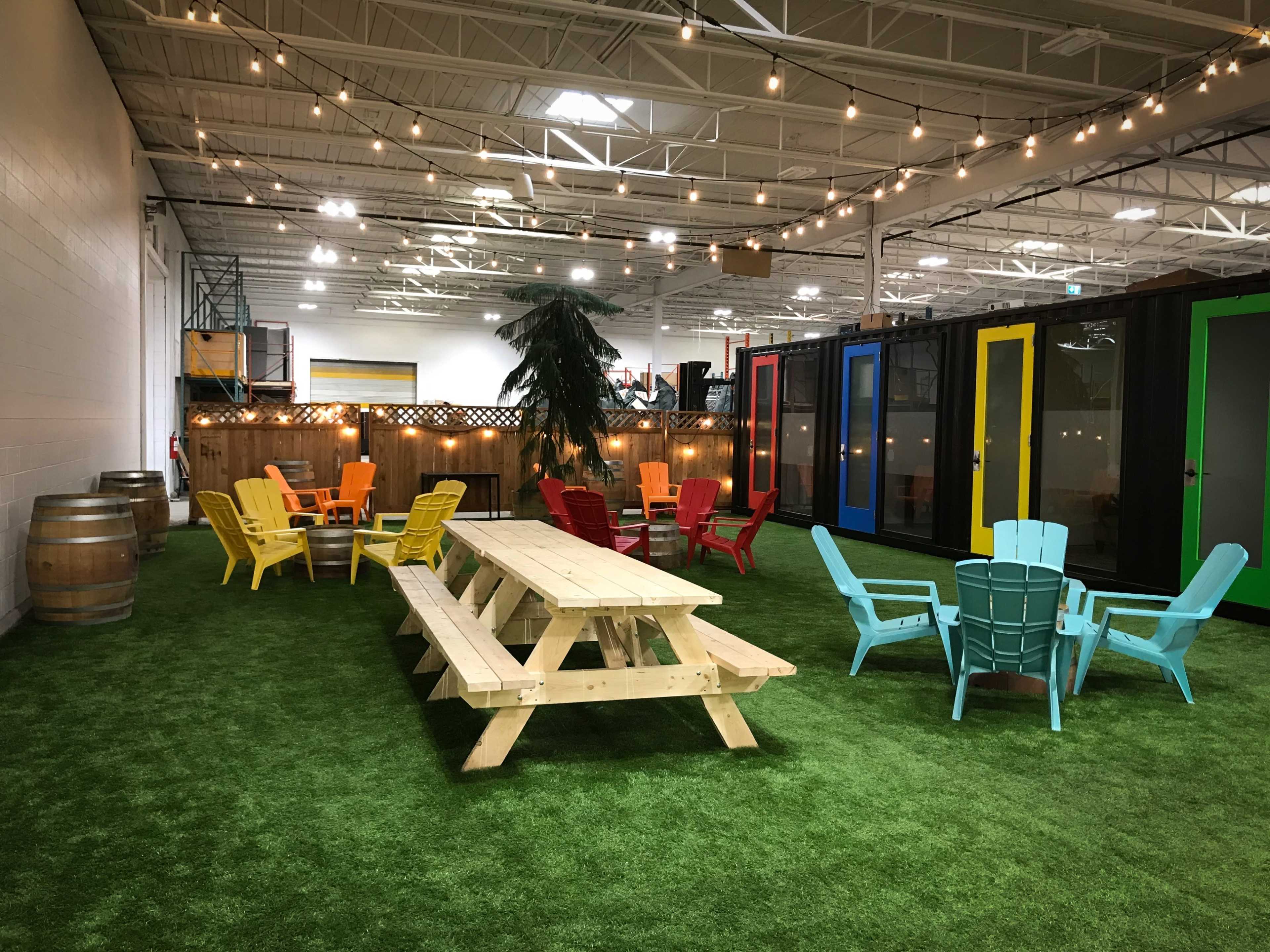 Close to downtown indoor garden event space in a coworking space. Image in Southeast Calgary, Calgary, AB