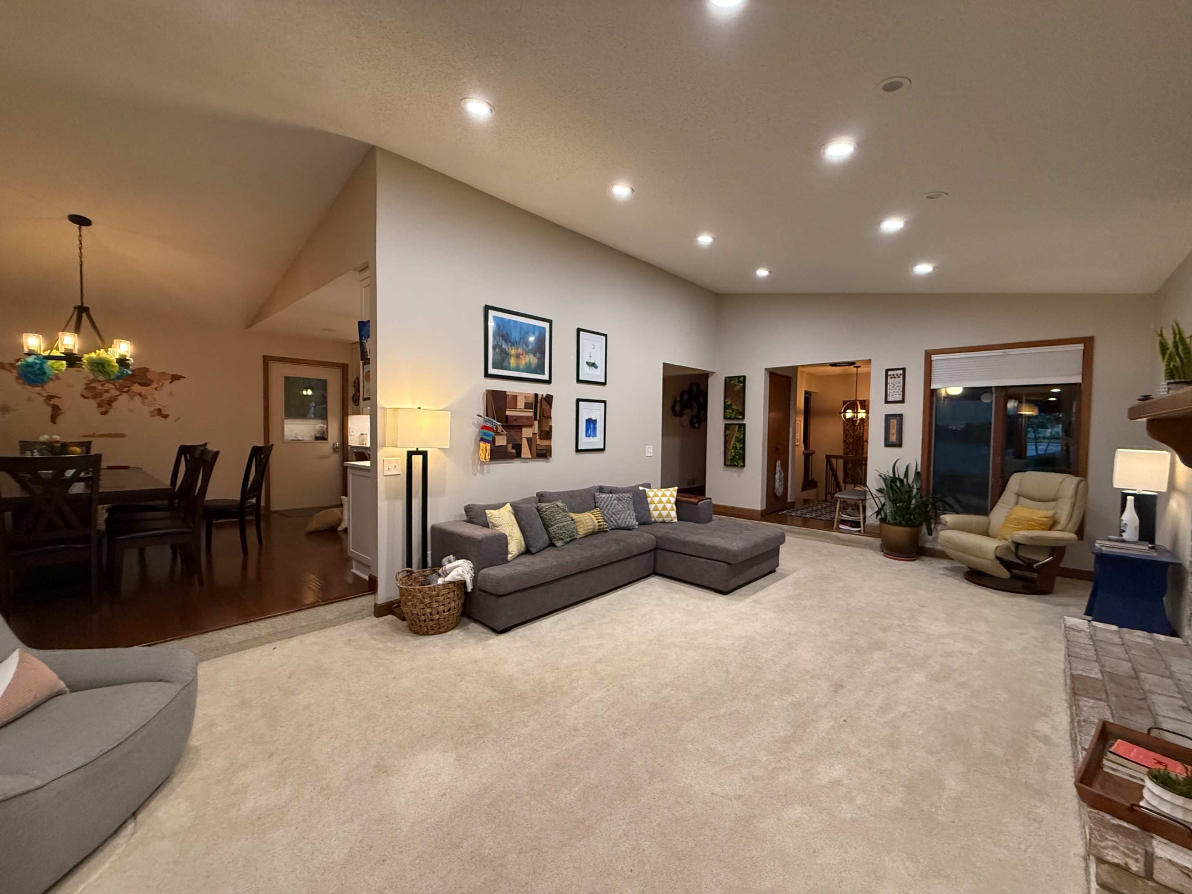 Modern mid century lake home Image in Circle Pines, Circle pines, MN