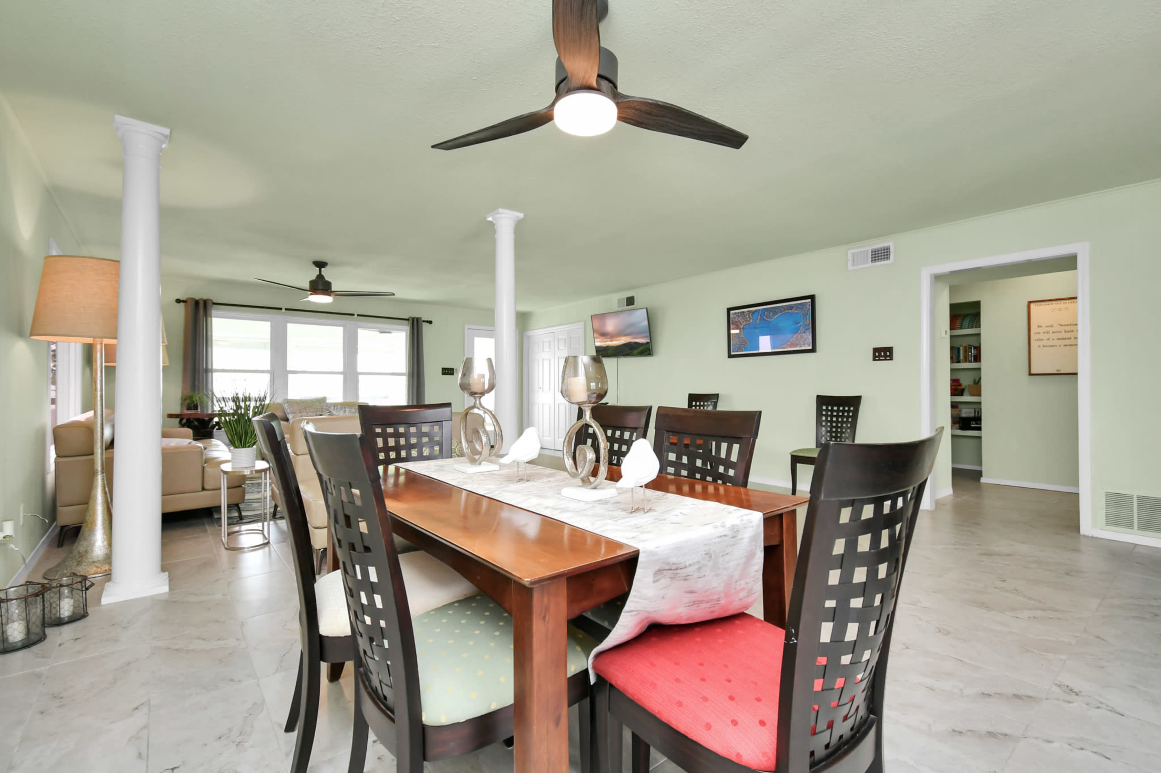 Bayfront Home with Large Backyard and Deck Image in San Leon, San Leon, TX