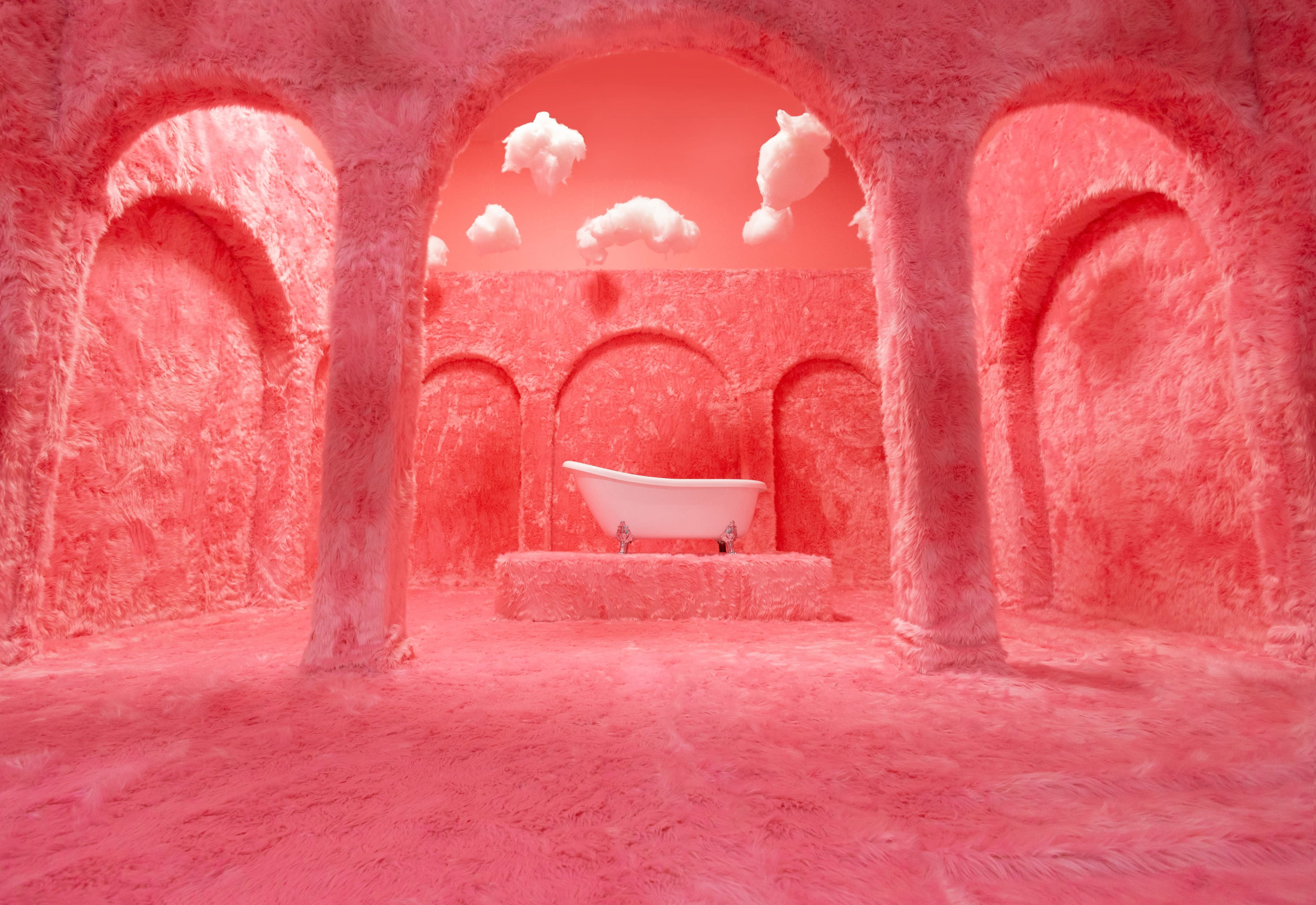 Pink Fur Set | in the largest multi-theme production studio