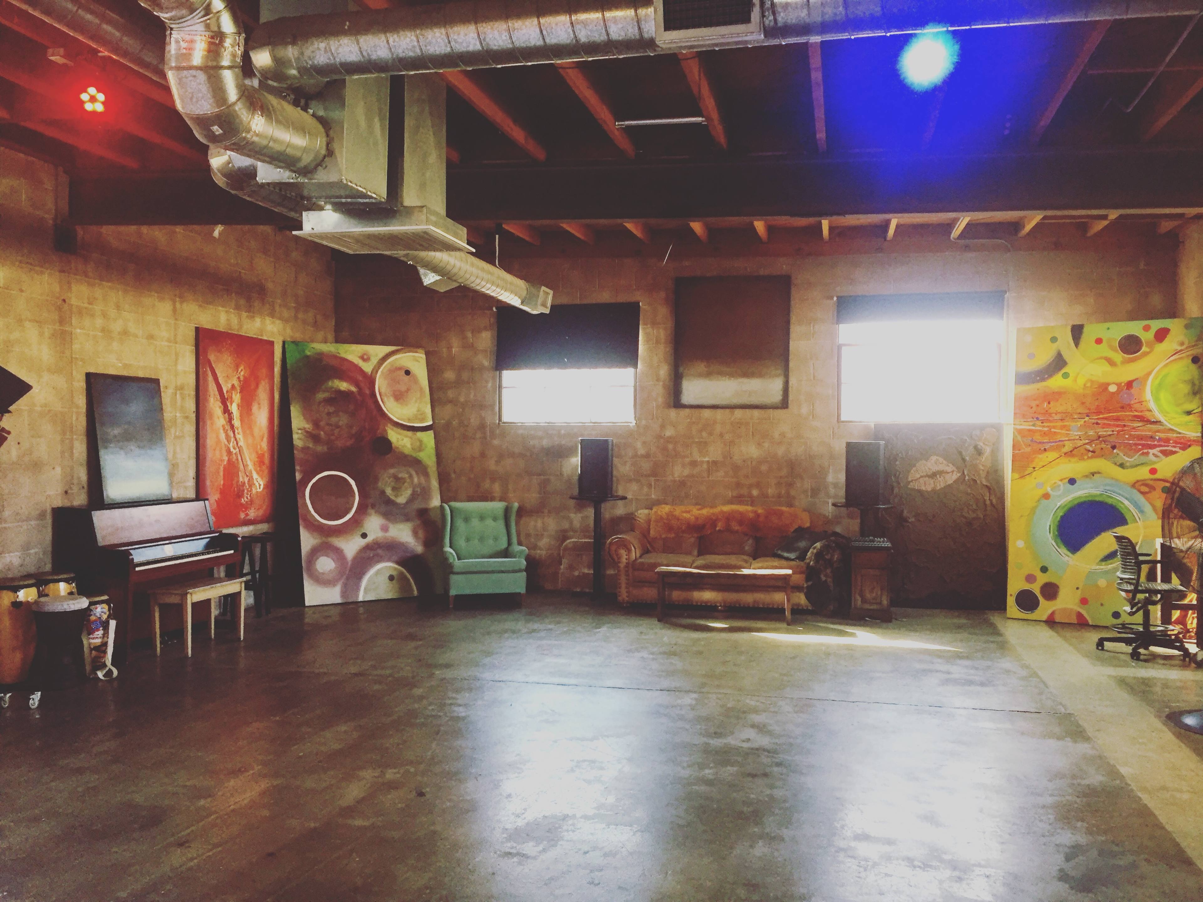Pre-lit RGB Northeast LA Cyclorama/Warehouse Studio Image in Northeast Los Angeles, Los Angeles, CA