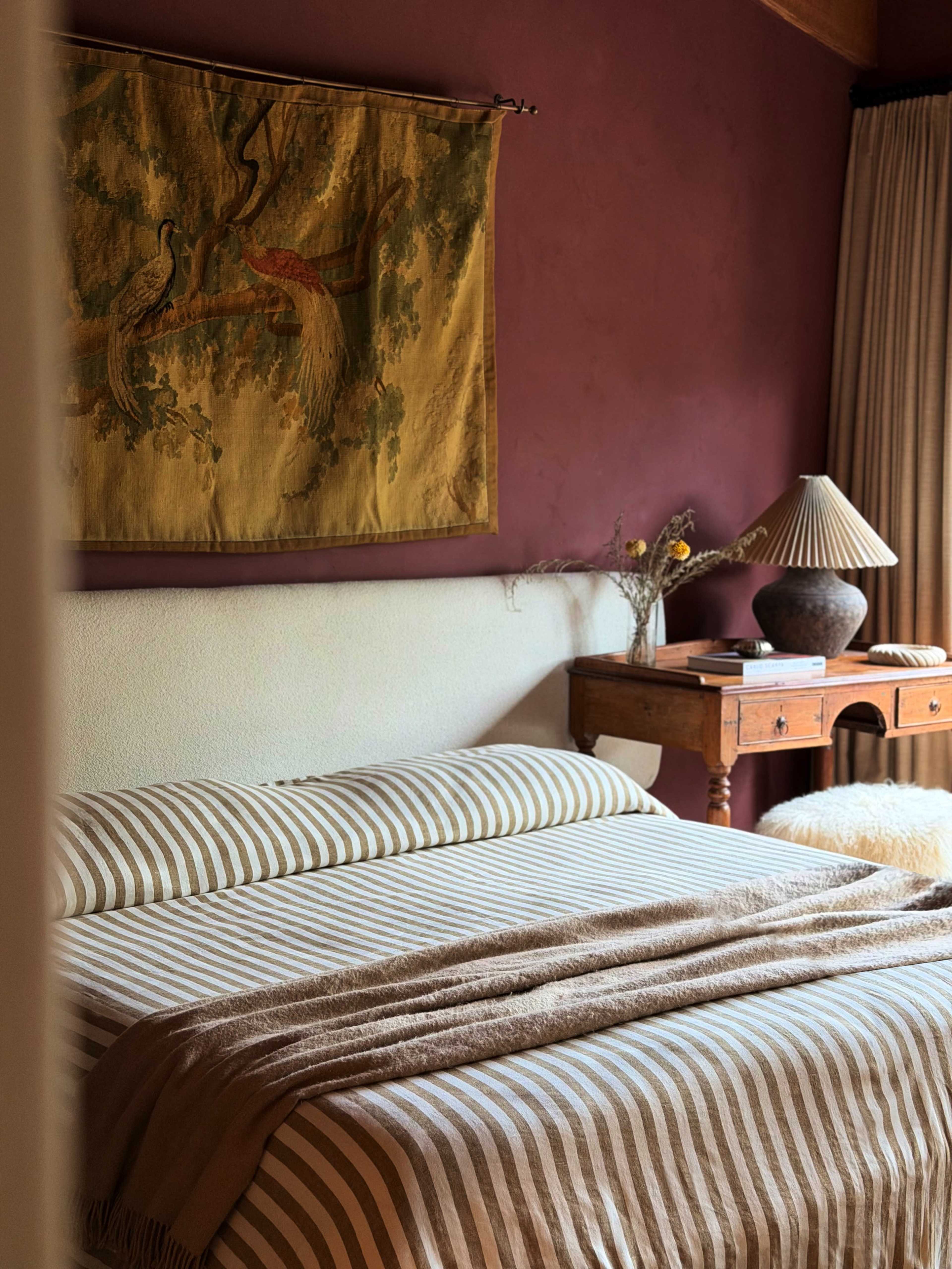 Urban Home Offering Vaulted Wood Ceilings With a Unique Kitchen and Design Image in West End, Miami, FL