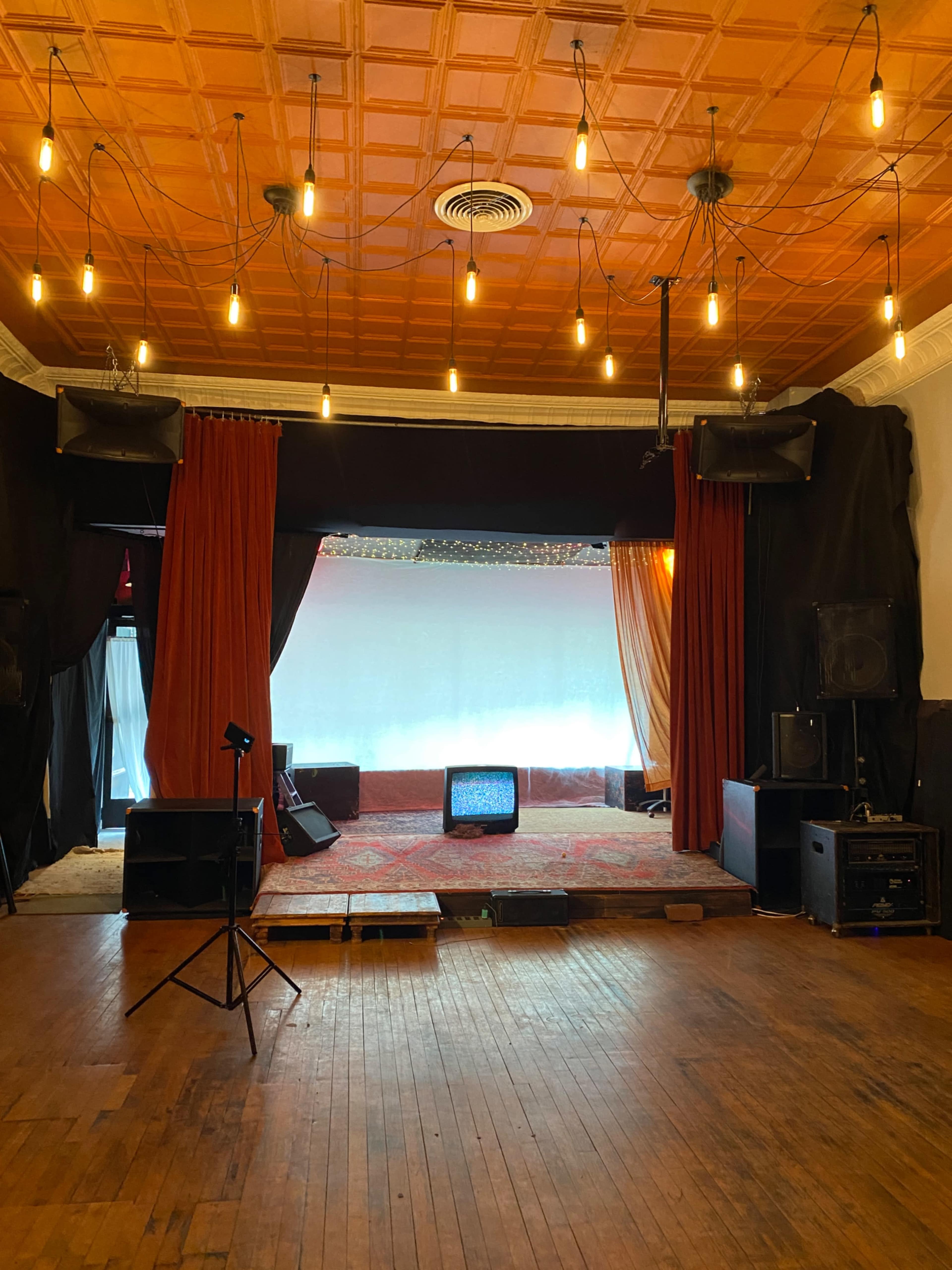 Downtown Creative Venue with Stage, Sound System, and Dance Floor in Kalamazoo Image in Central Business District, Kalamazoo, MI