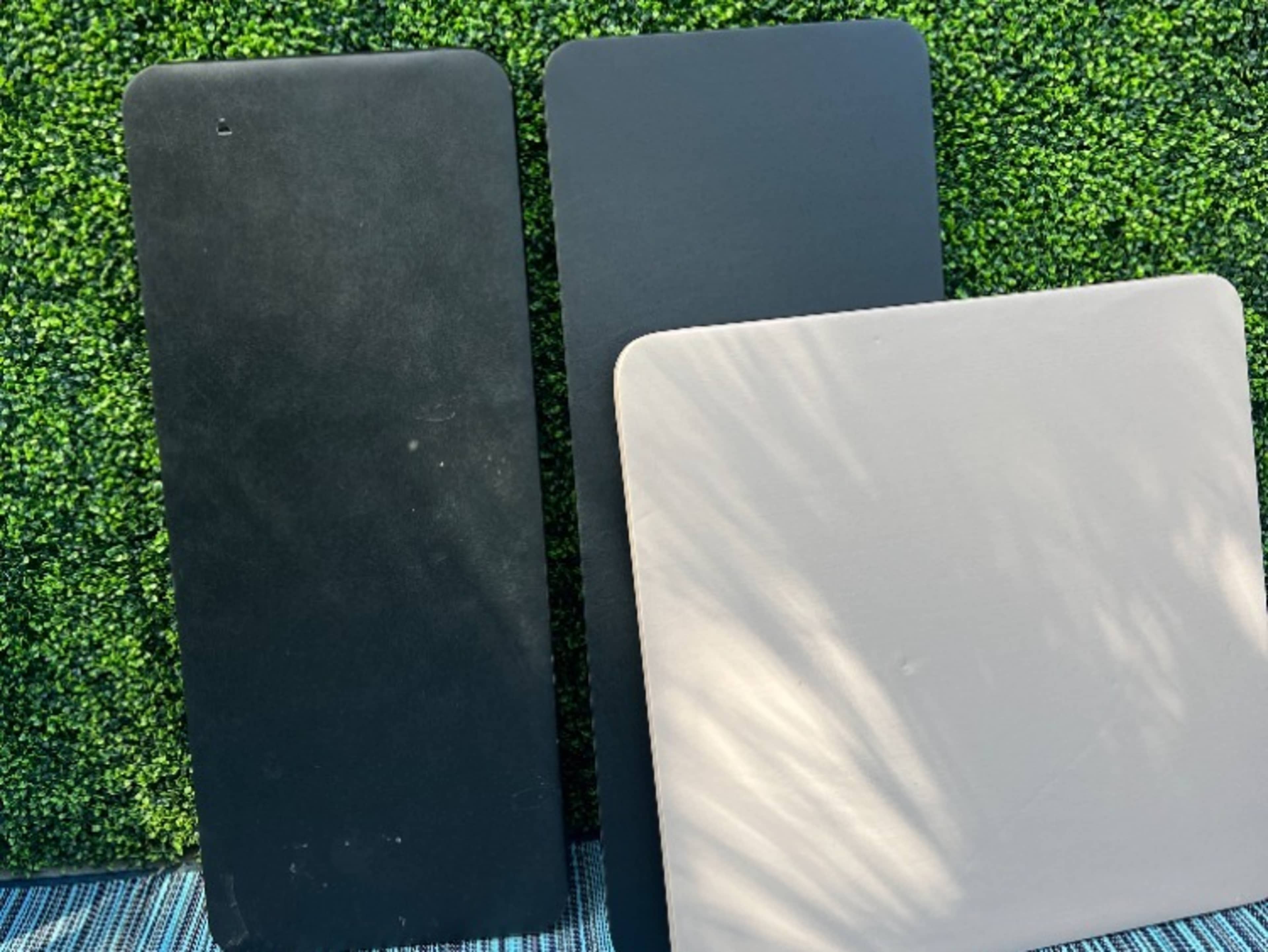 Bundle of three folding/card tables