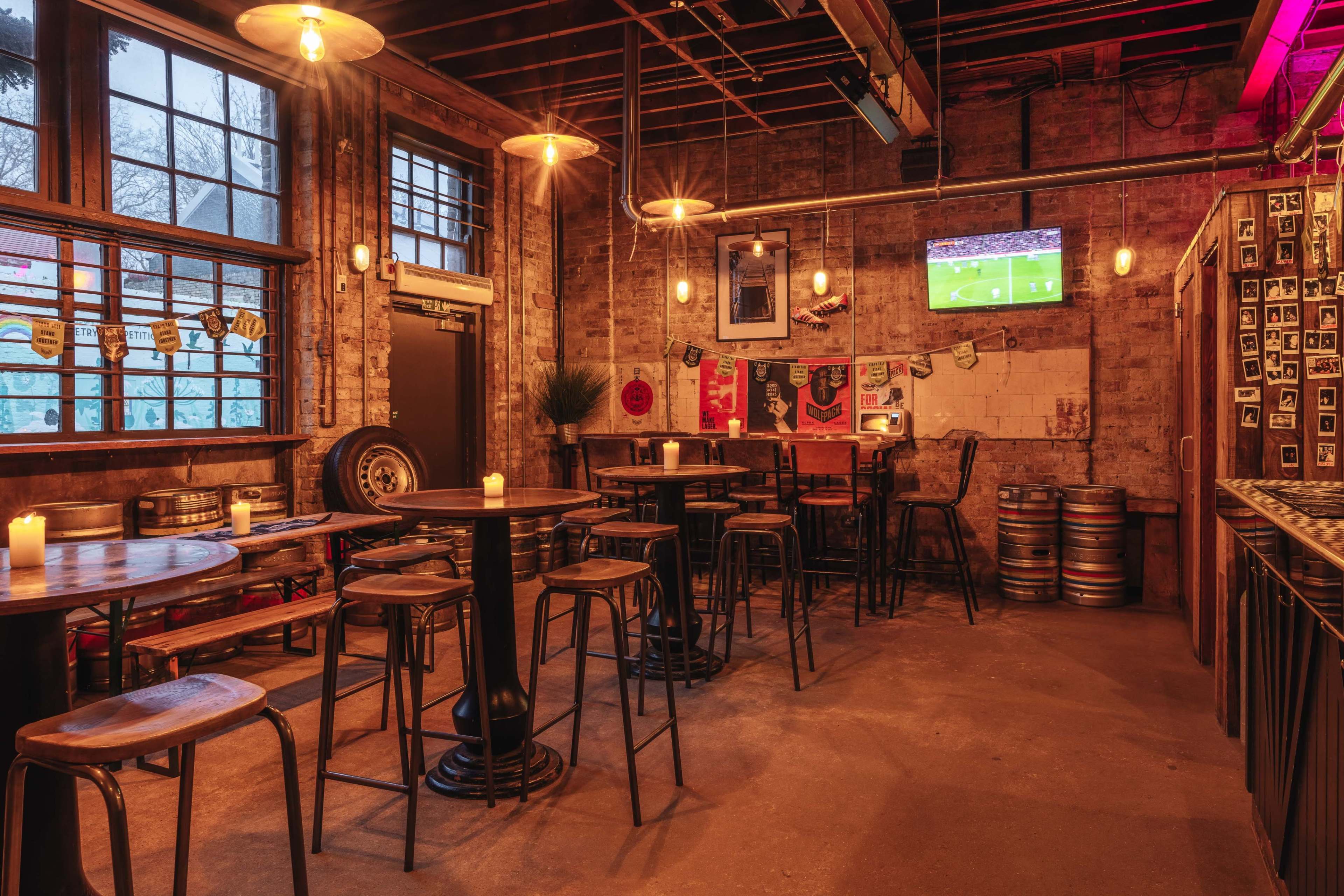 Converted Garage with Craft Beer and Function Room Image in Queen's Park, London, ENG