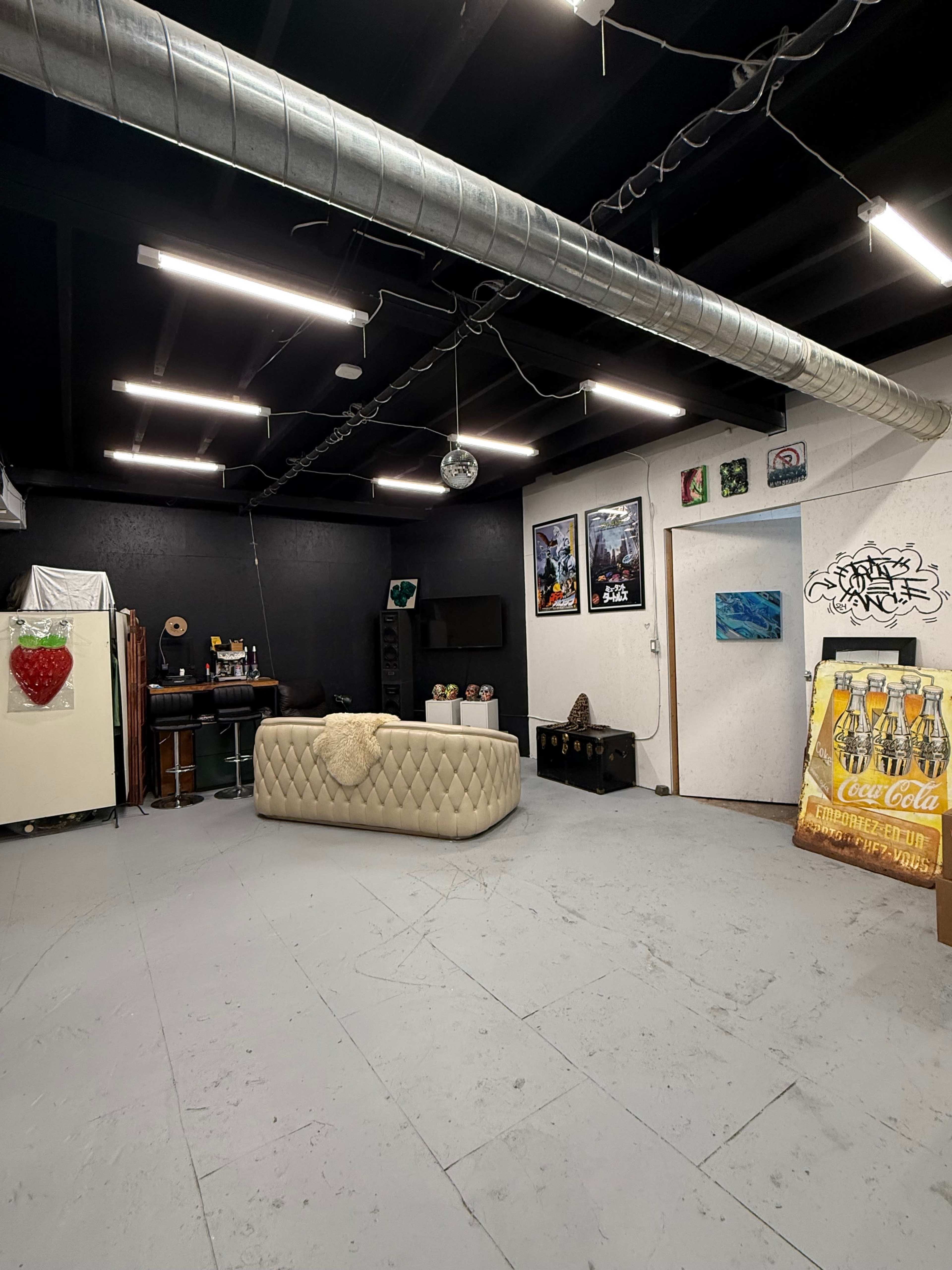 Urban Art Studio with Living Room and Kitchen Image in Cabbagetown, Toronto, ON