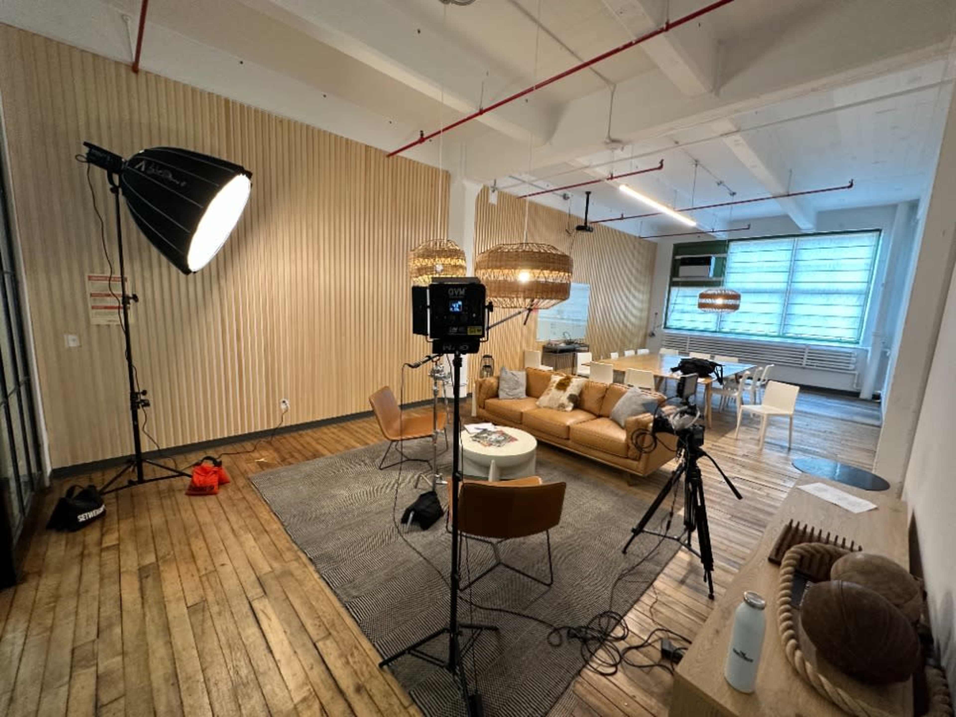Professional Lighting with Soft Boxes