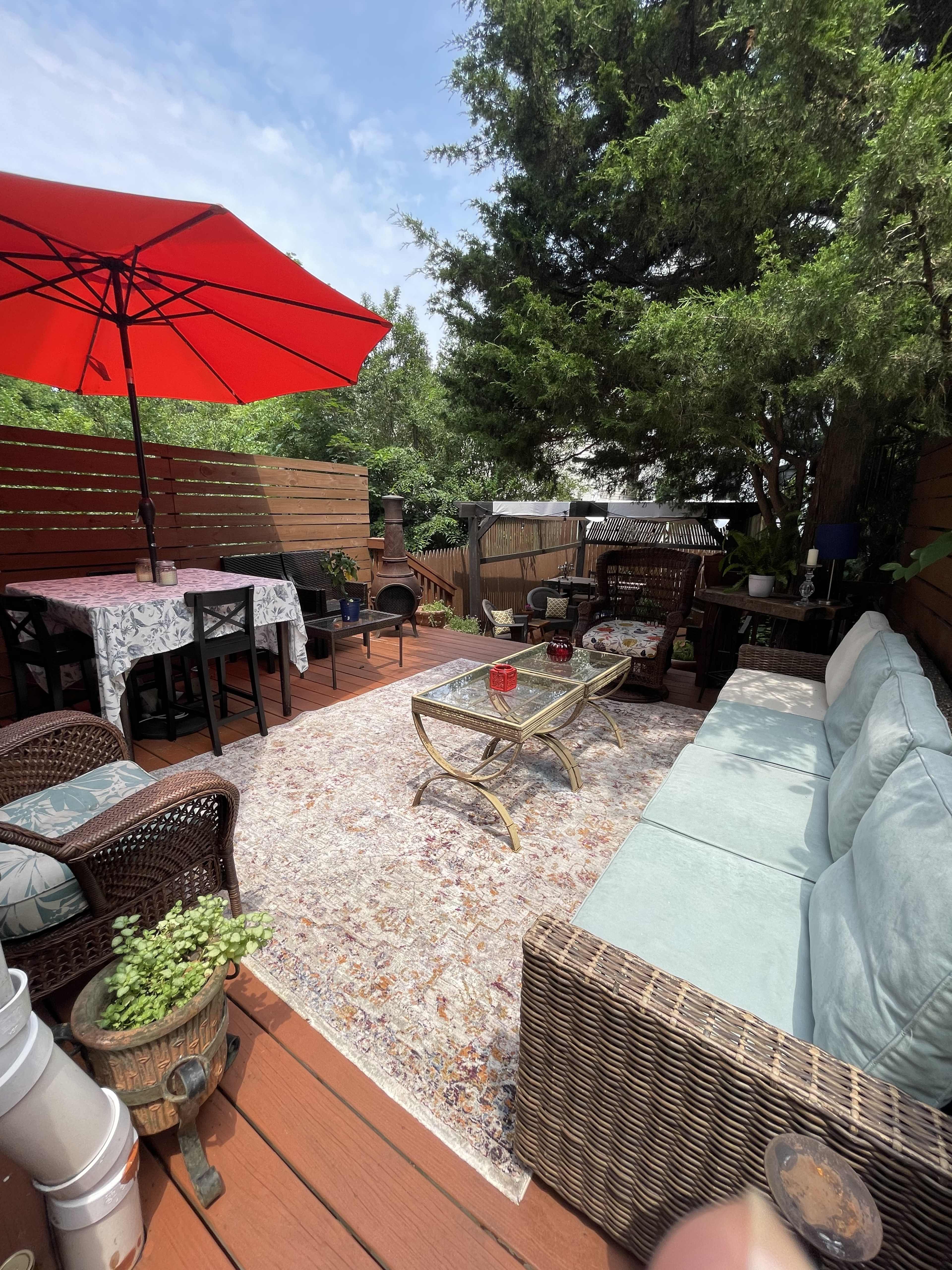 Beautiful Brownstone with full Deck in back Image in The Heights, Jersey City, NJ
