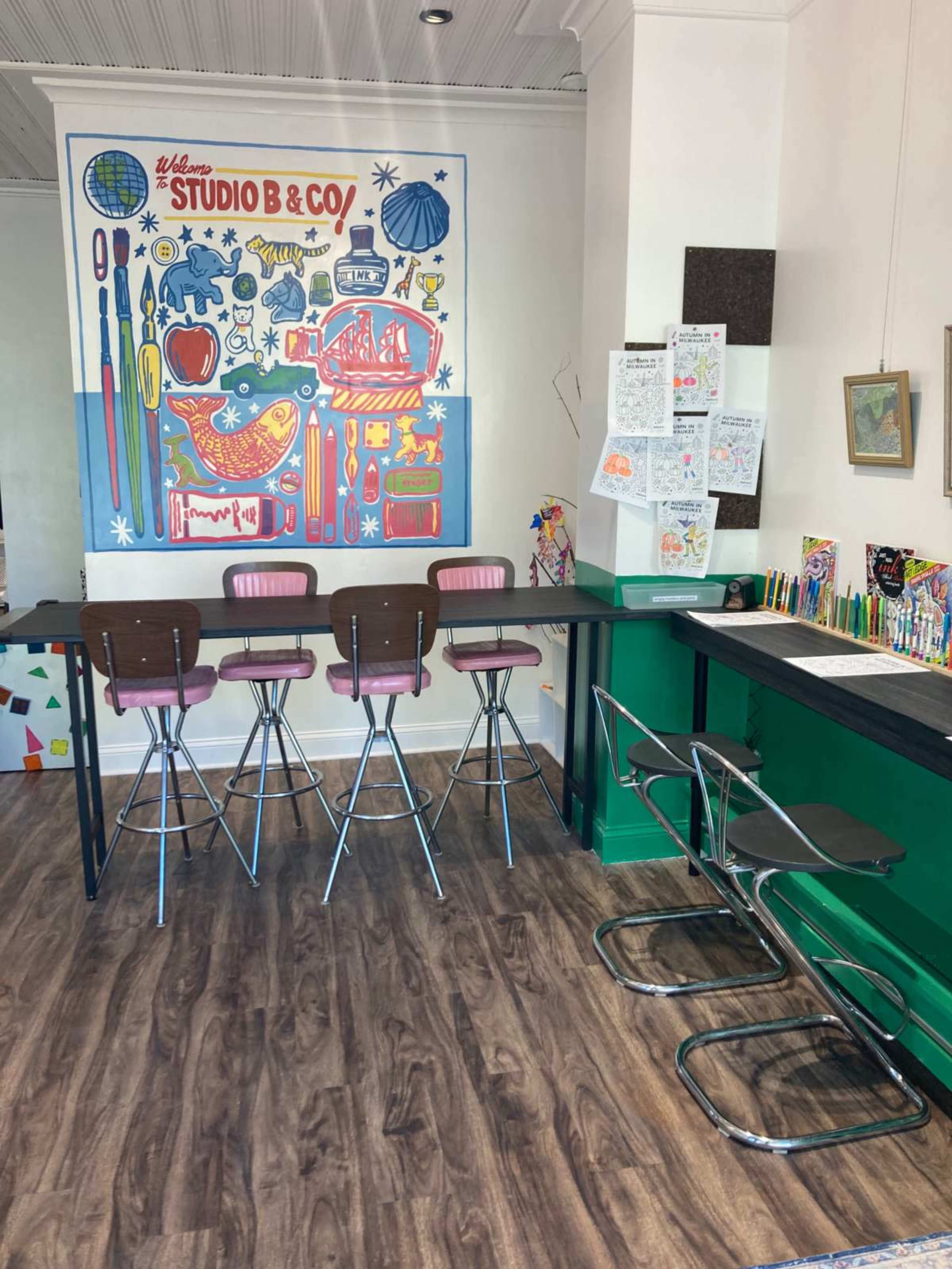 Urban art studio and event space Image in Murray Hill, Milwaukee, WI