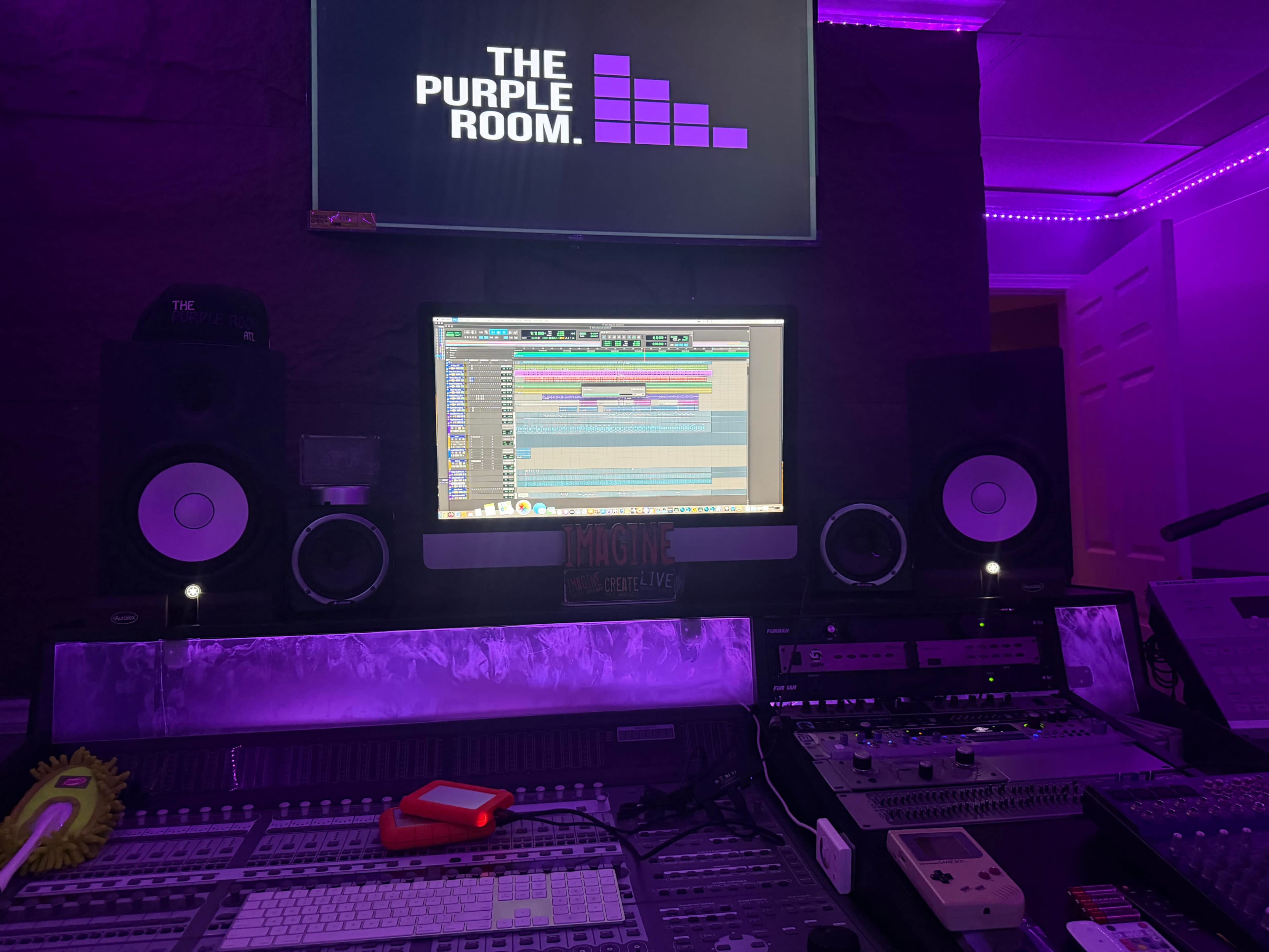 🎙 The Purple Room ATL | Recording Studio • Podcast Studio • Photography & Content Creation Image in Doraville, Doraville, GA