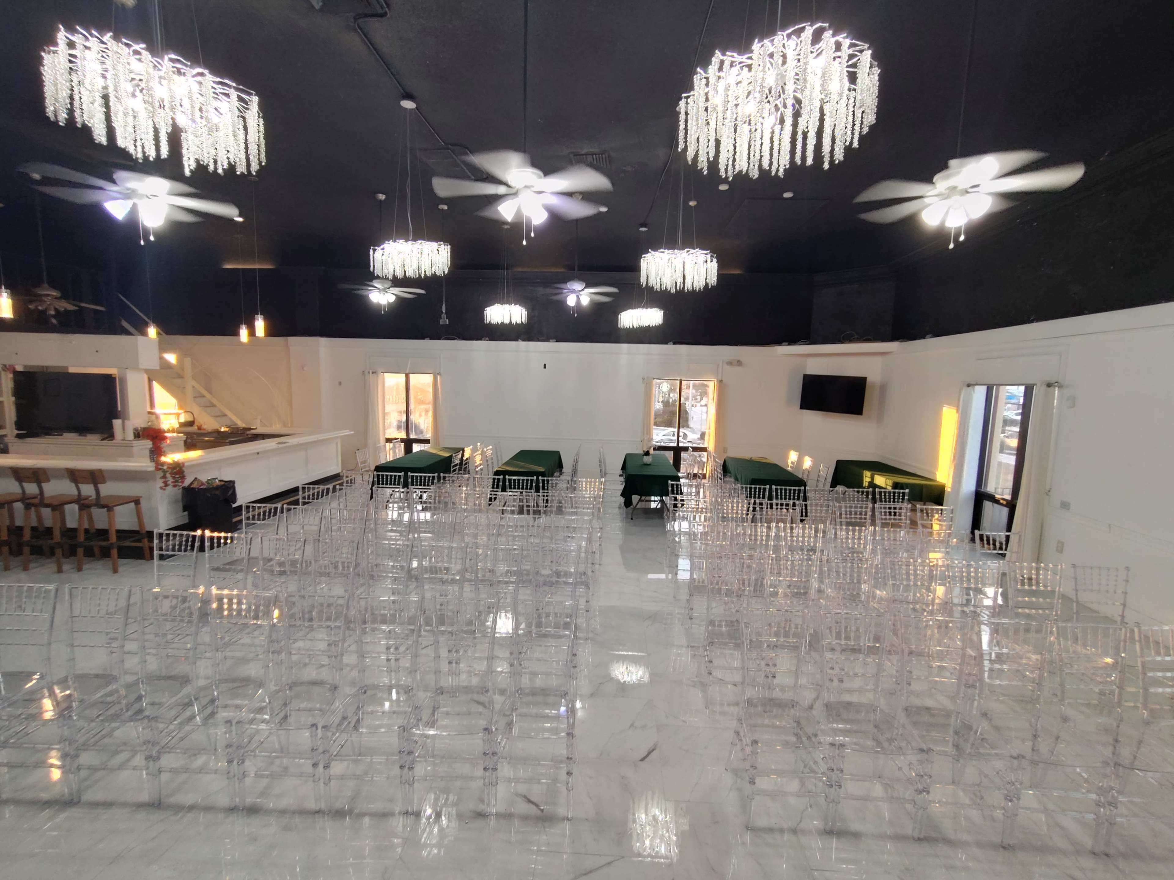 Modern elegant banquet hall right outside the city. Image in Haverford Township, Havertown, PA