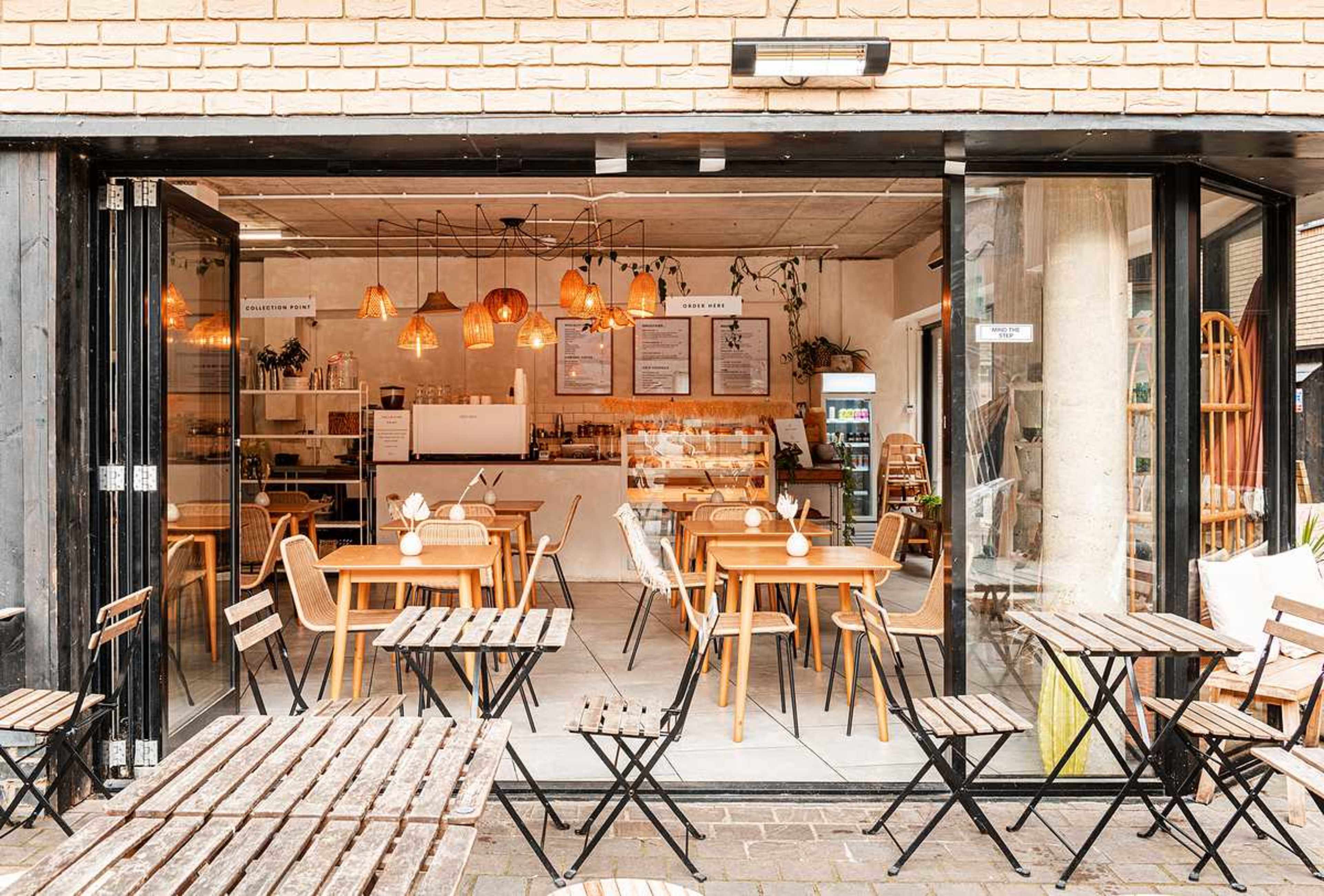 East London Hidden Gem Cafe Image in Kingsland, London, ENG