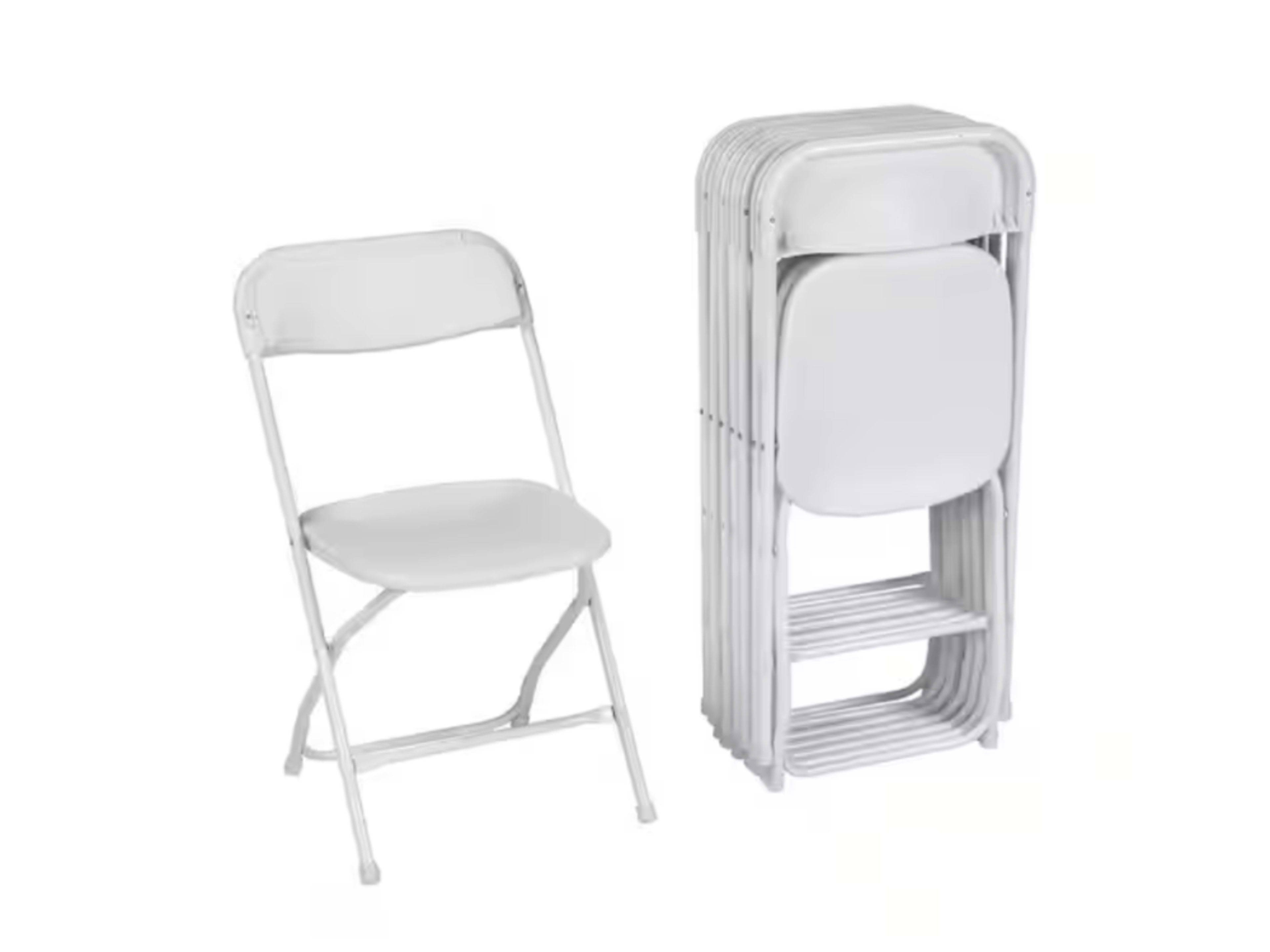 White Folding Chair