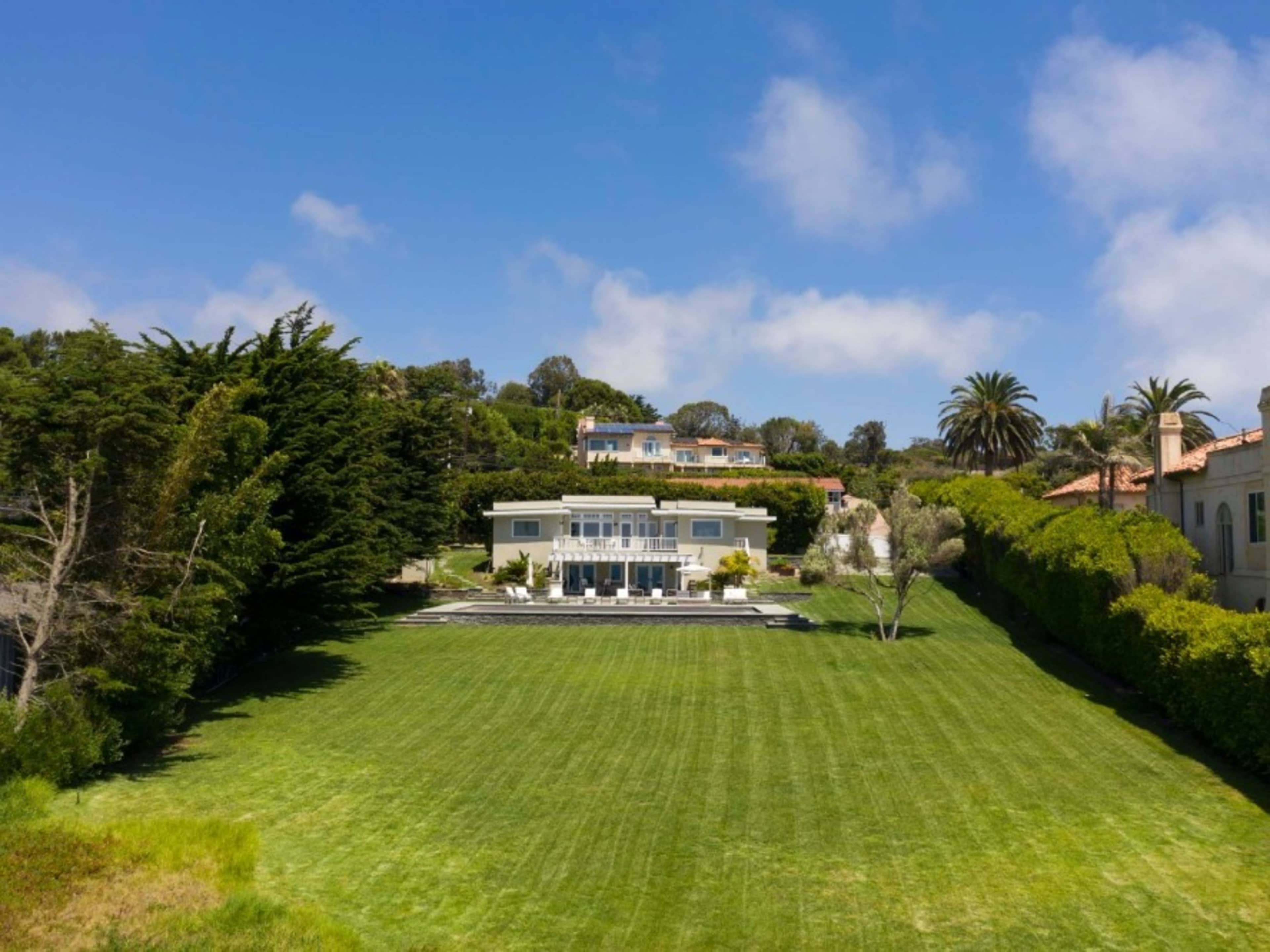 one acre lush lawn