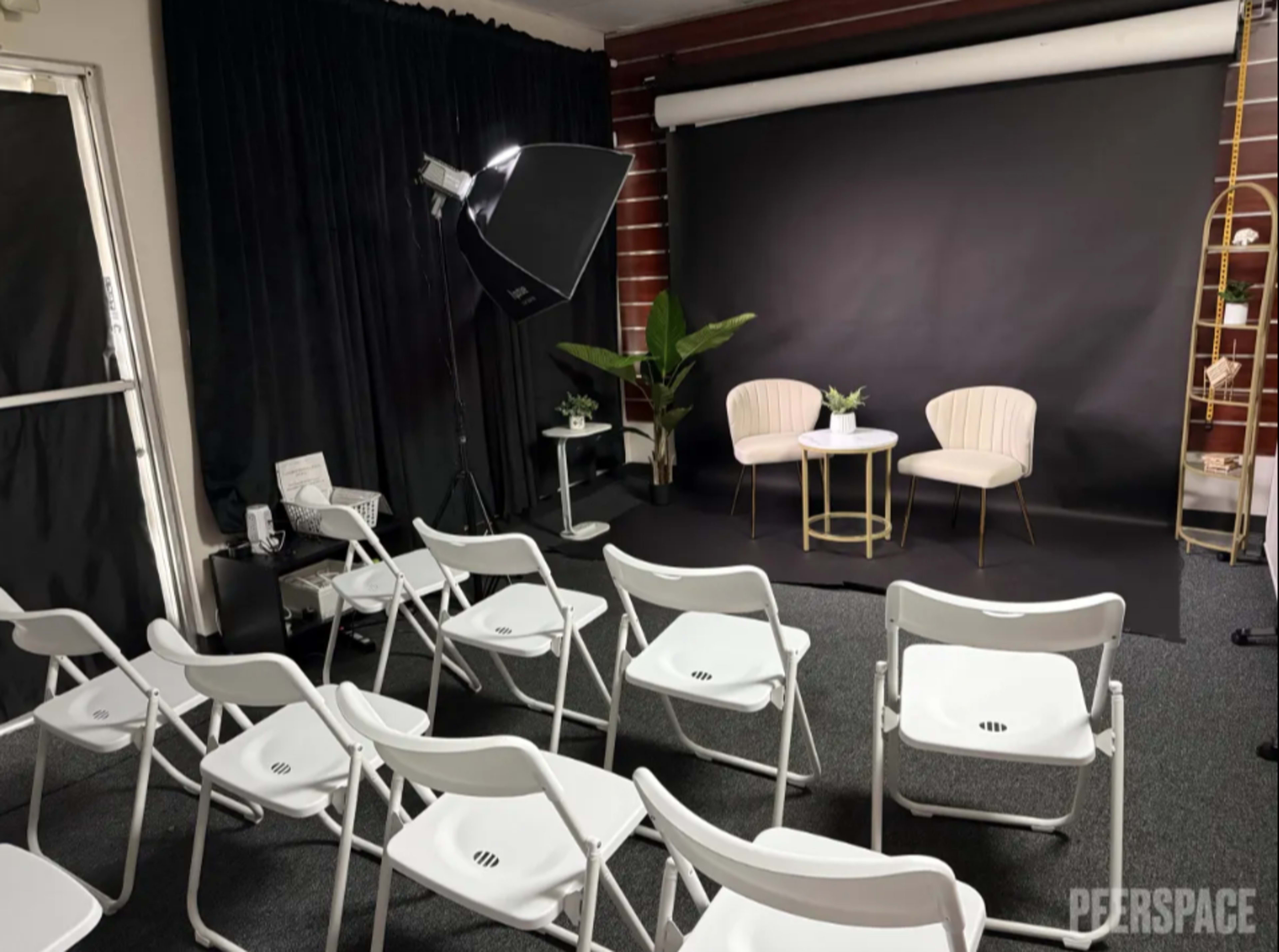 Affordable Self-Serve Photo & Content Studio in Dania Beach | Black & White Seamless Image in Dania Beach, Ste 1, FL