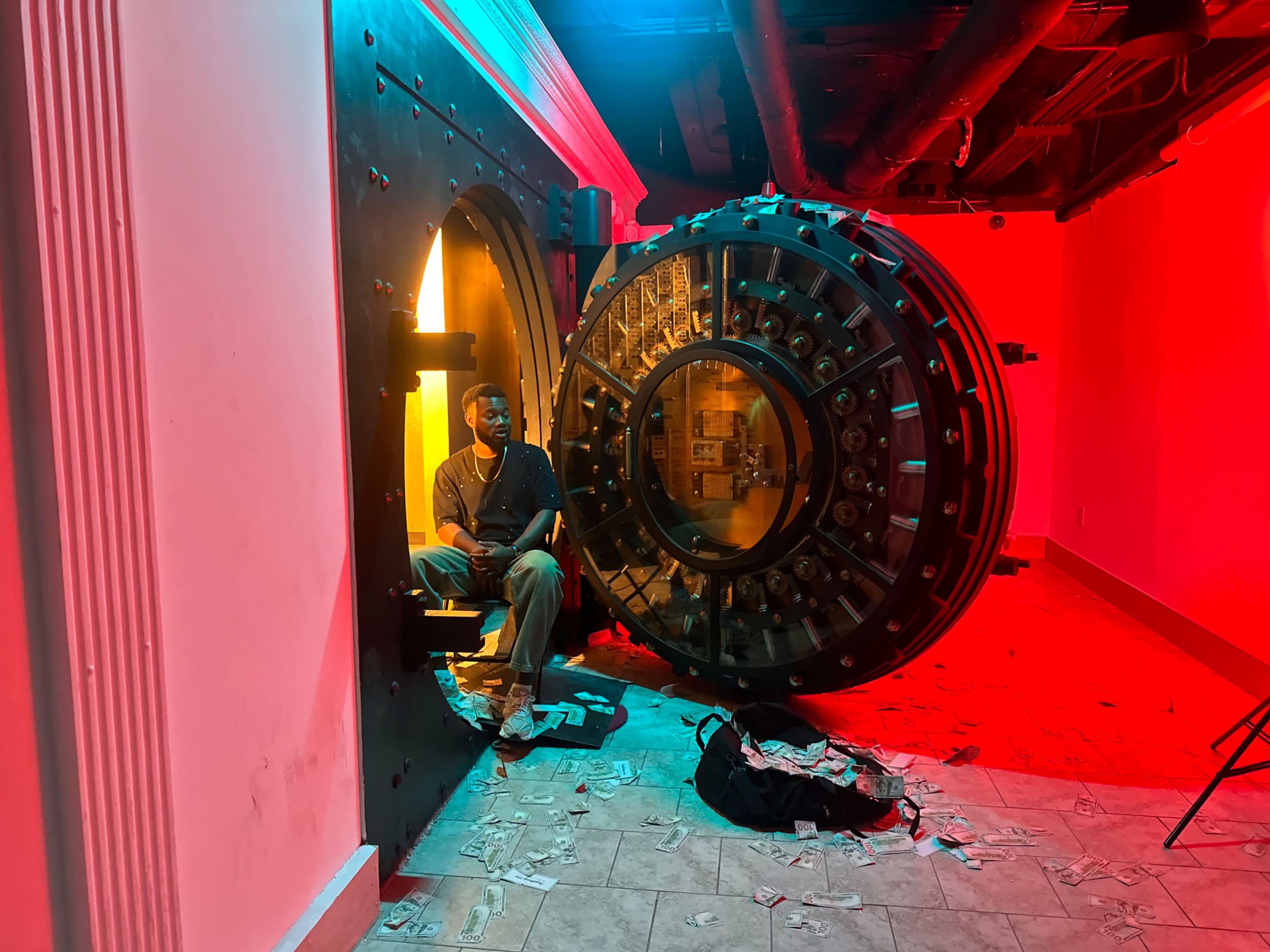 Downtown Bank Vault Production Studio Film Photography Set Image in Downtown Atlanta, Atlanta, GA