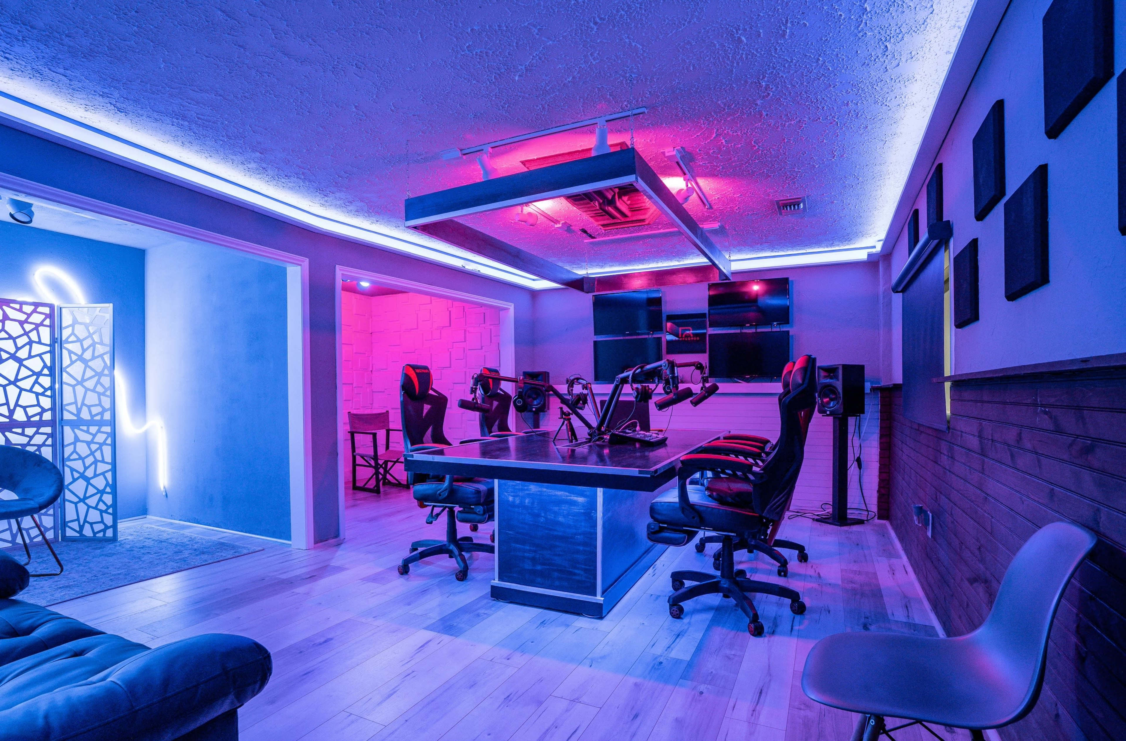 Professional Podcast Room Image in Memorial City, Houston, TX