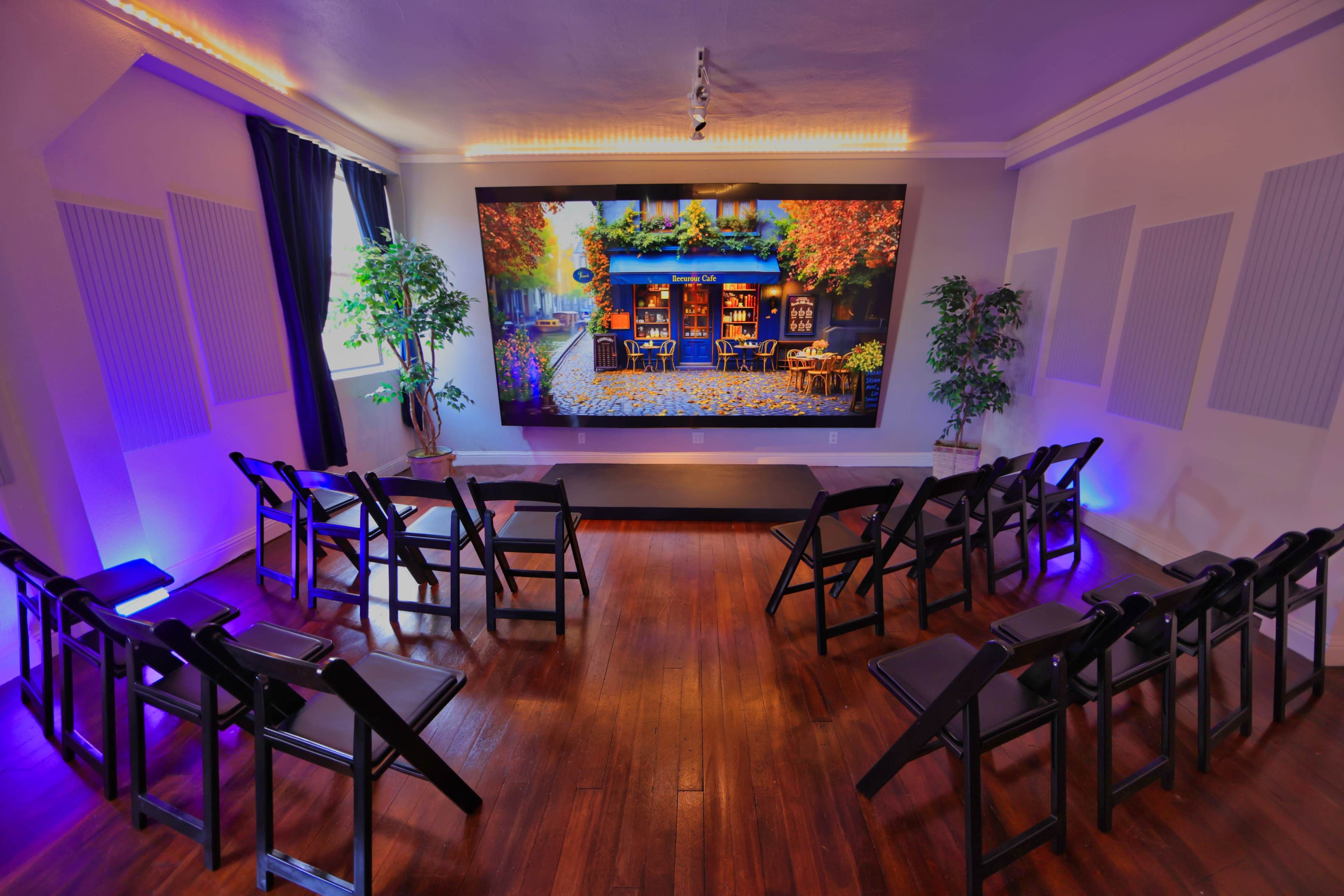 Production studio with a 7ft x 12ft video wall / virtual backdrop Image in Martinez, Martinez, CA