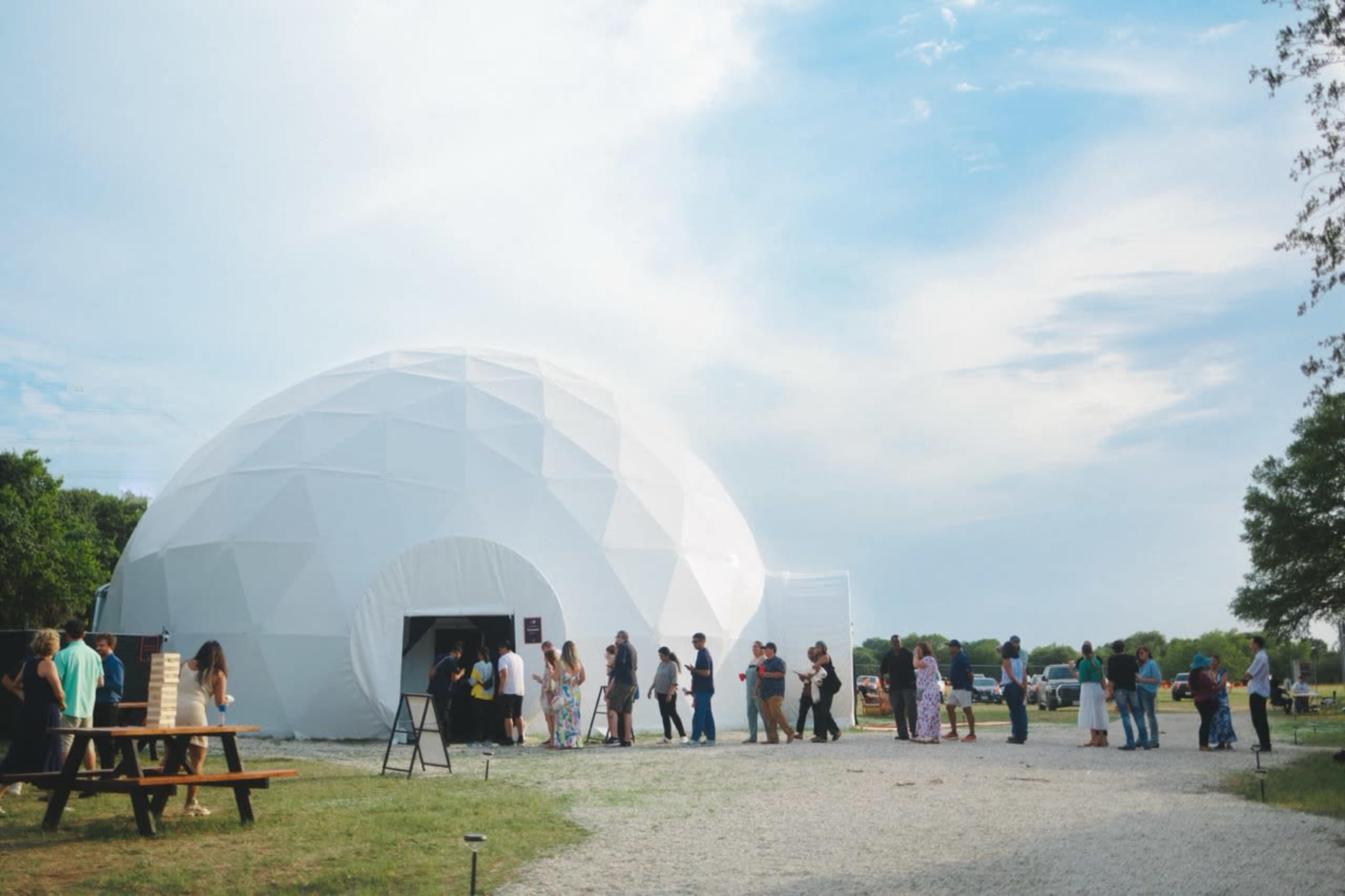 Unique 360° Dome Venue in Private Nature Setting Close to Downtown Image in Del Valle, Austin, TX