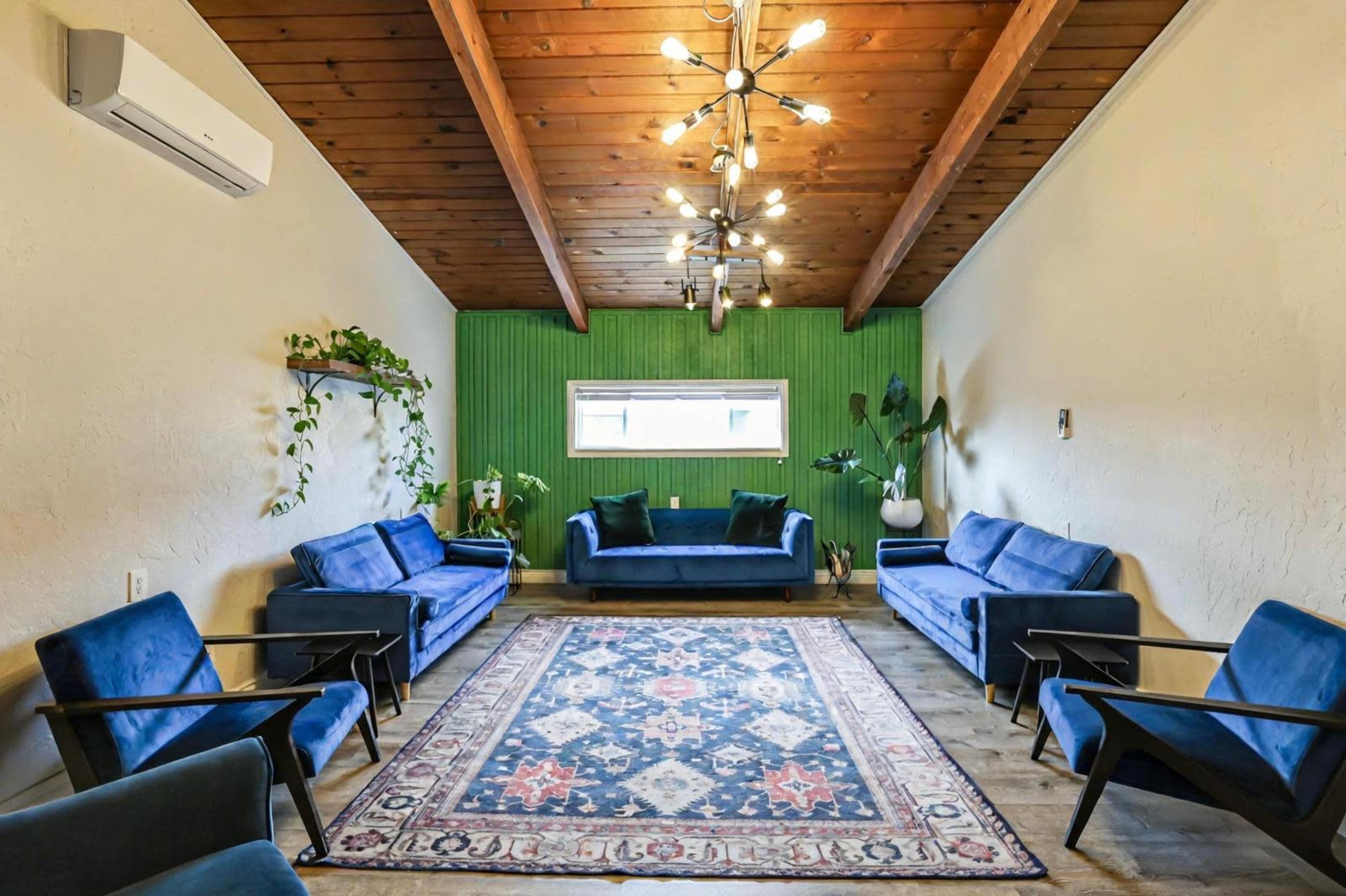 A fully private venue with multiple rooms, ideal for conferences, workshops, and corporate retreats. Image in Mulford Gardens, San Leandro, CA