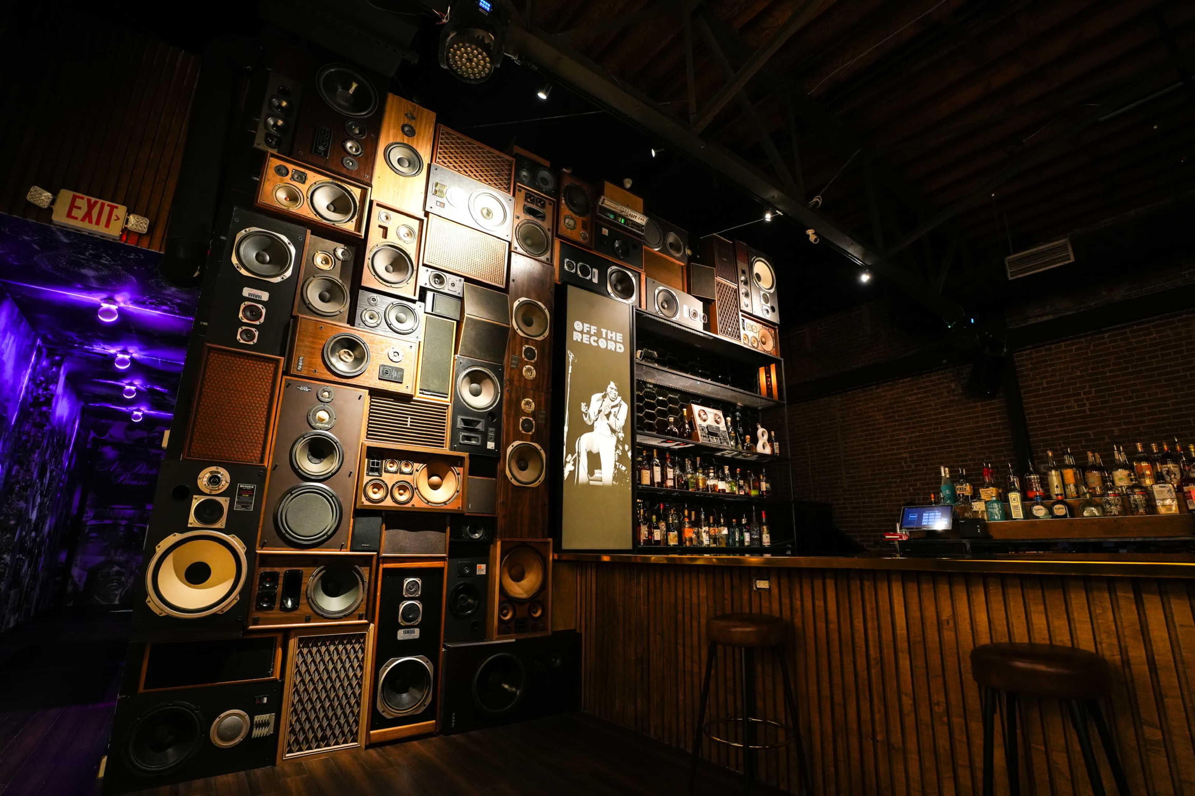 The hip bar and record store with a posh vintage decor Image in Downtown Houston, Houston, TX